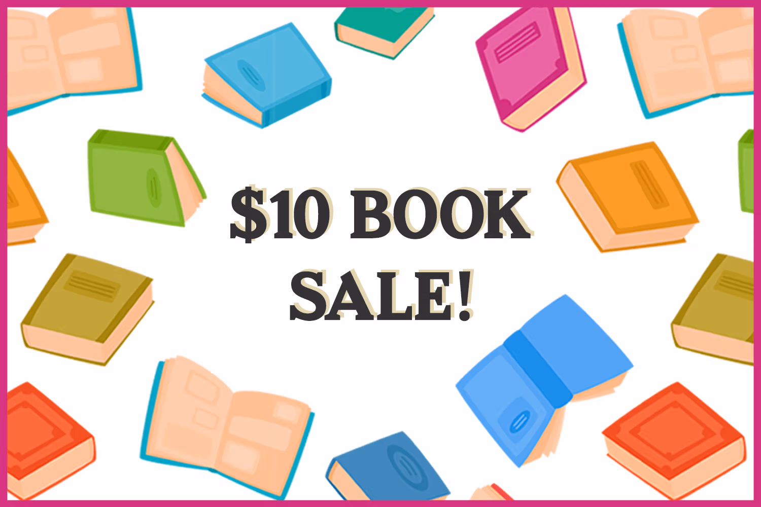 10 Dollar Book Sale