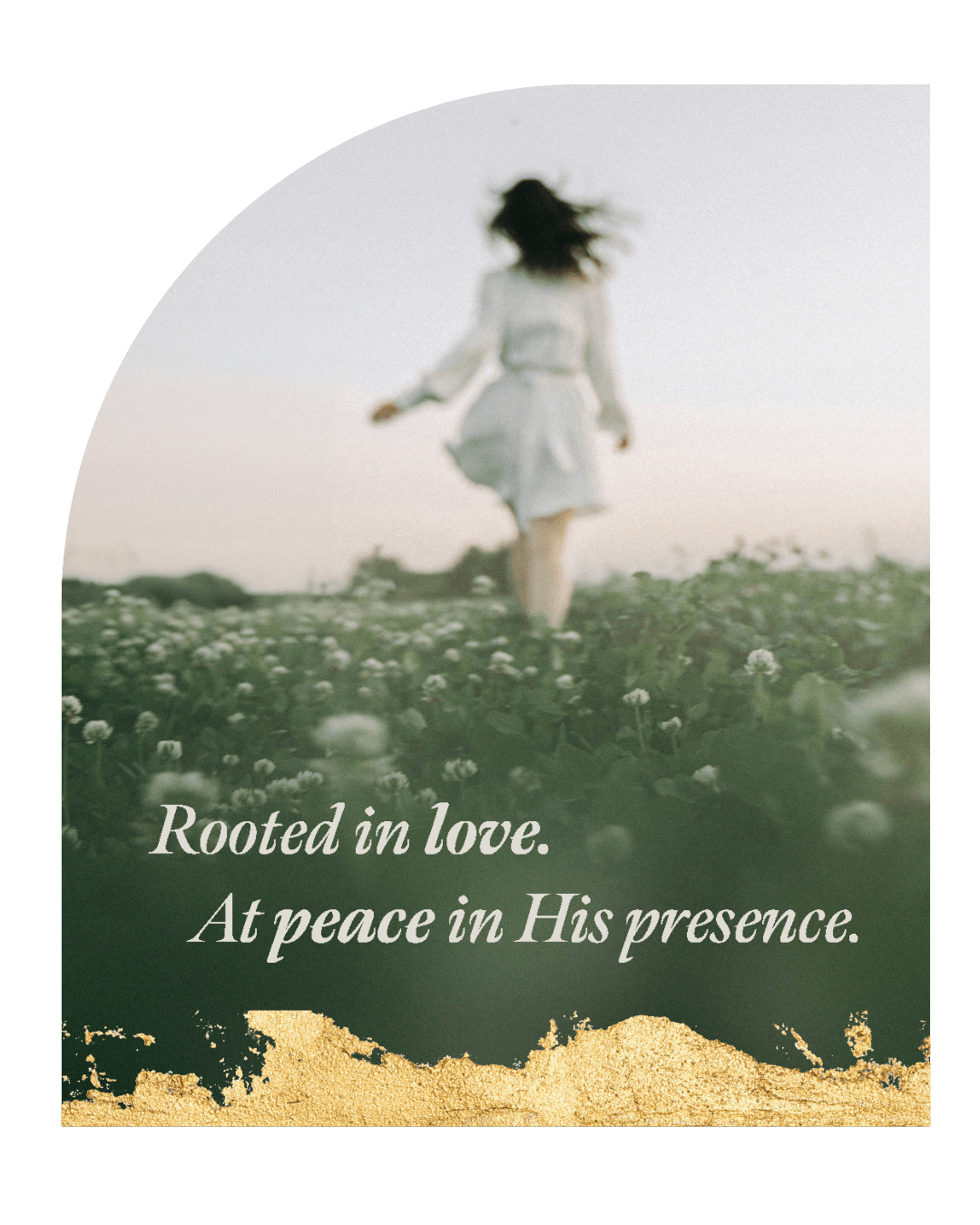 A wWomen in a field