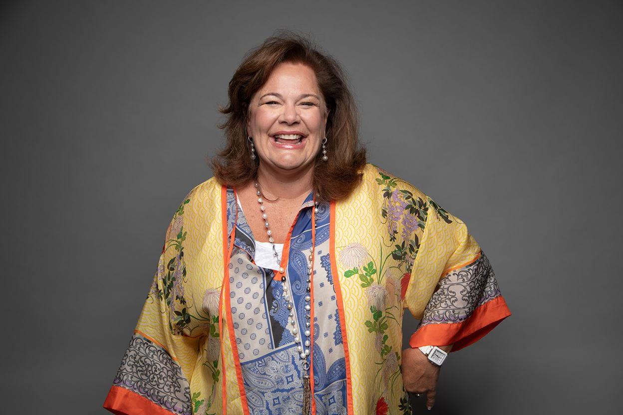 Image of a woman smiling