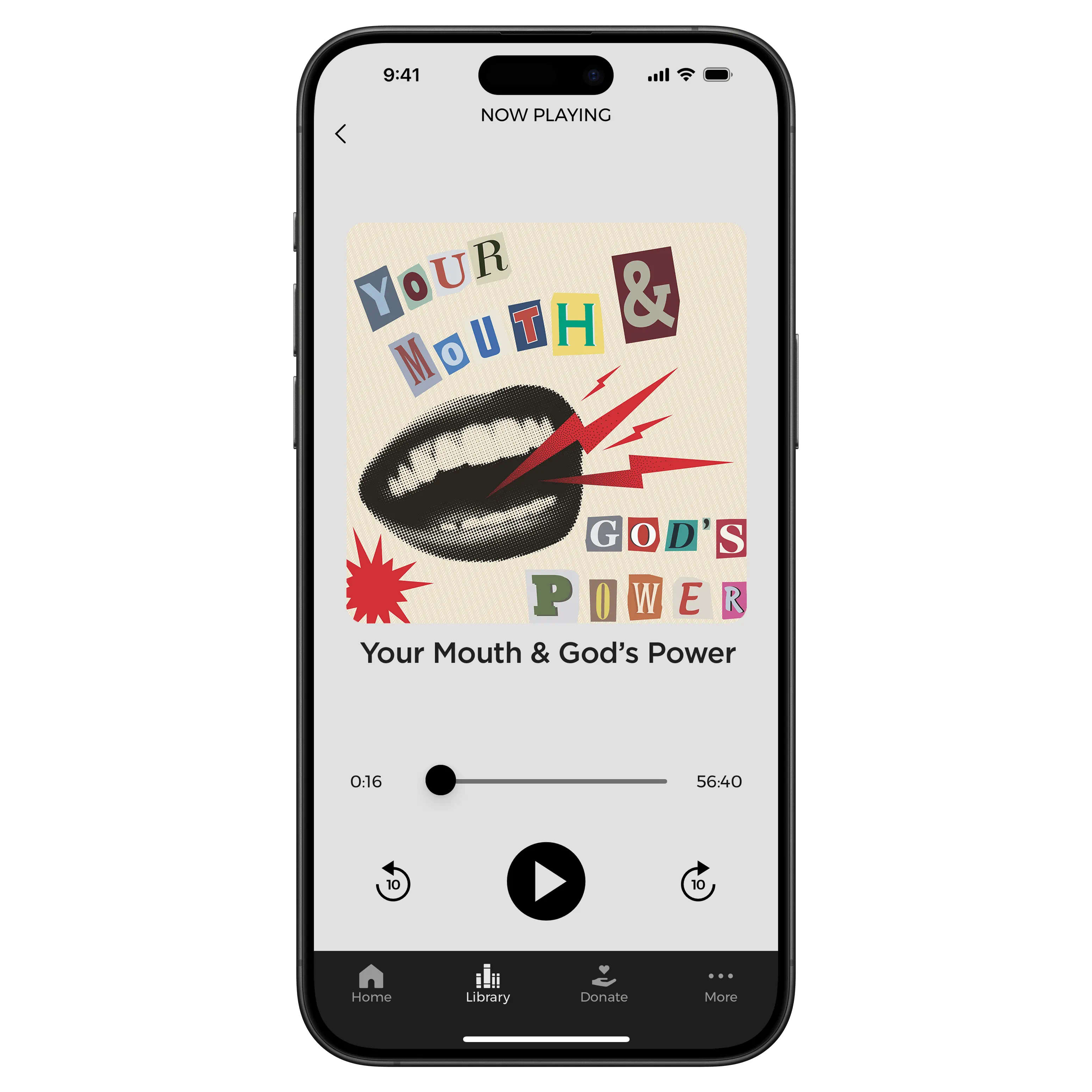 Your Mouth and God's Power - Digital Audio Teaching