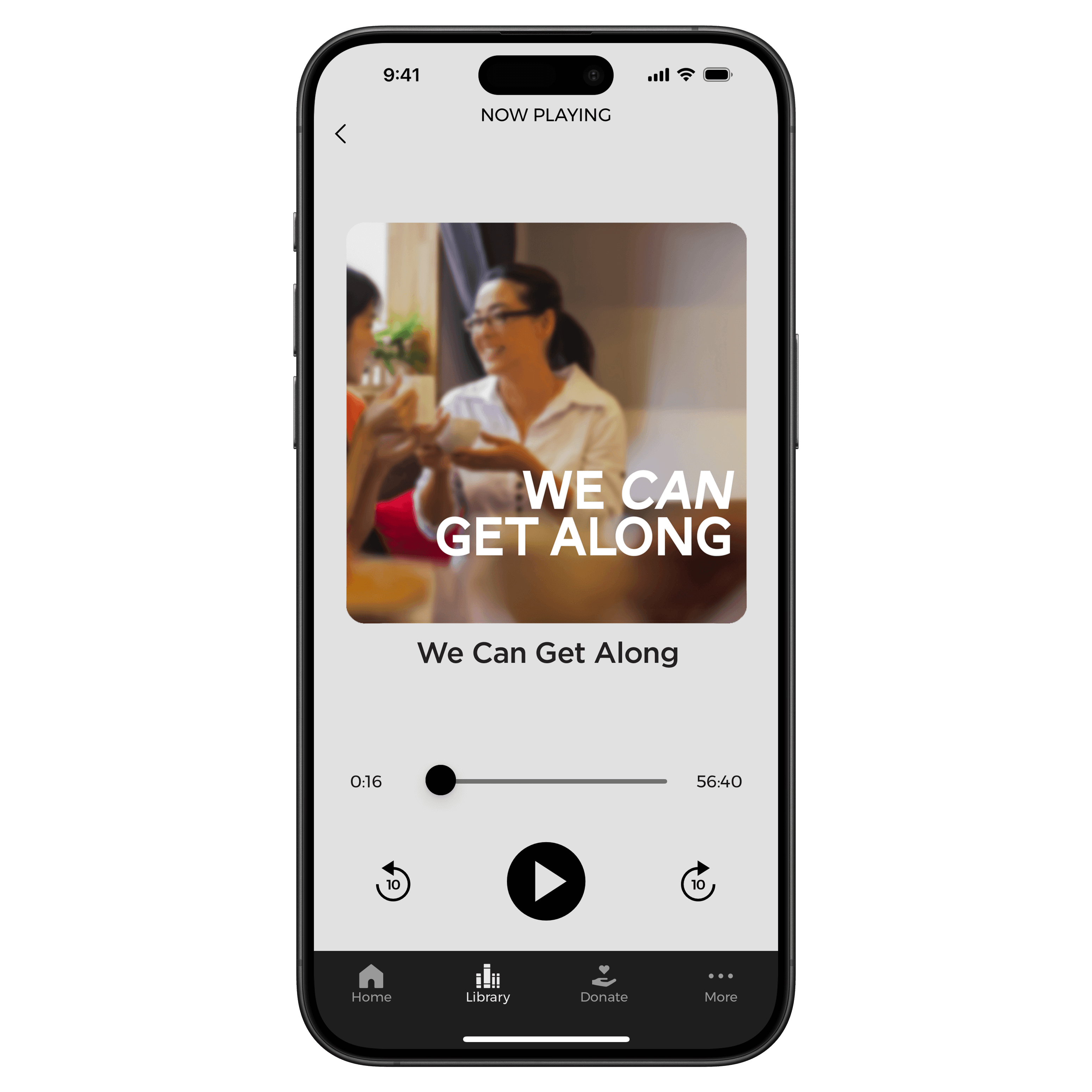 We Can Get Along - Digital Audio Teaching