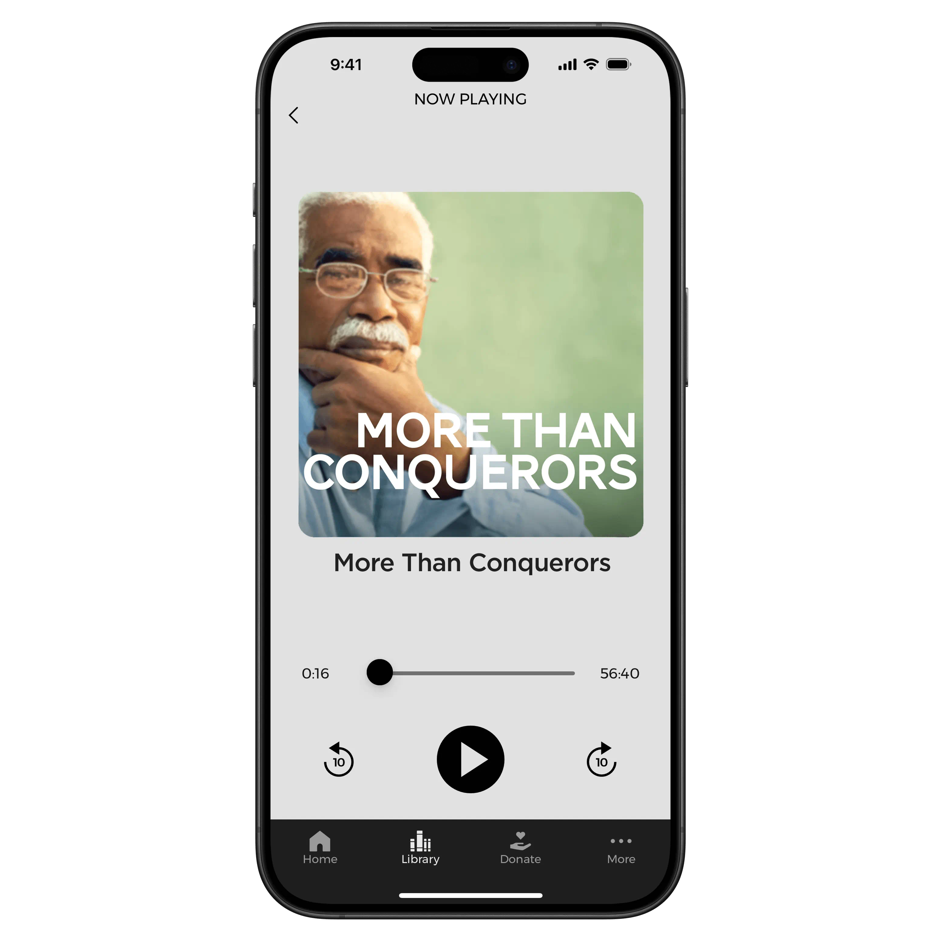 More Than Conquerers - Digital Audio Teaching