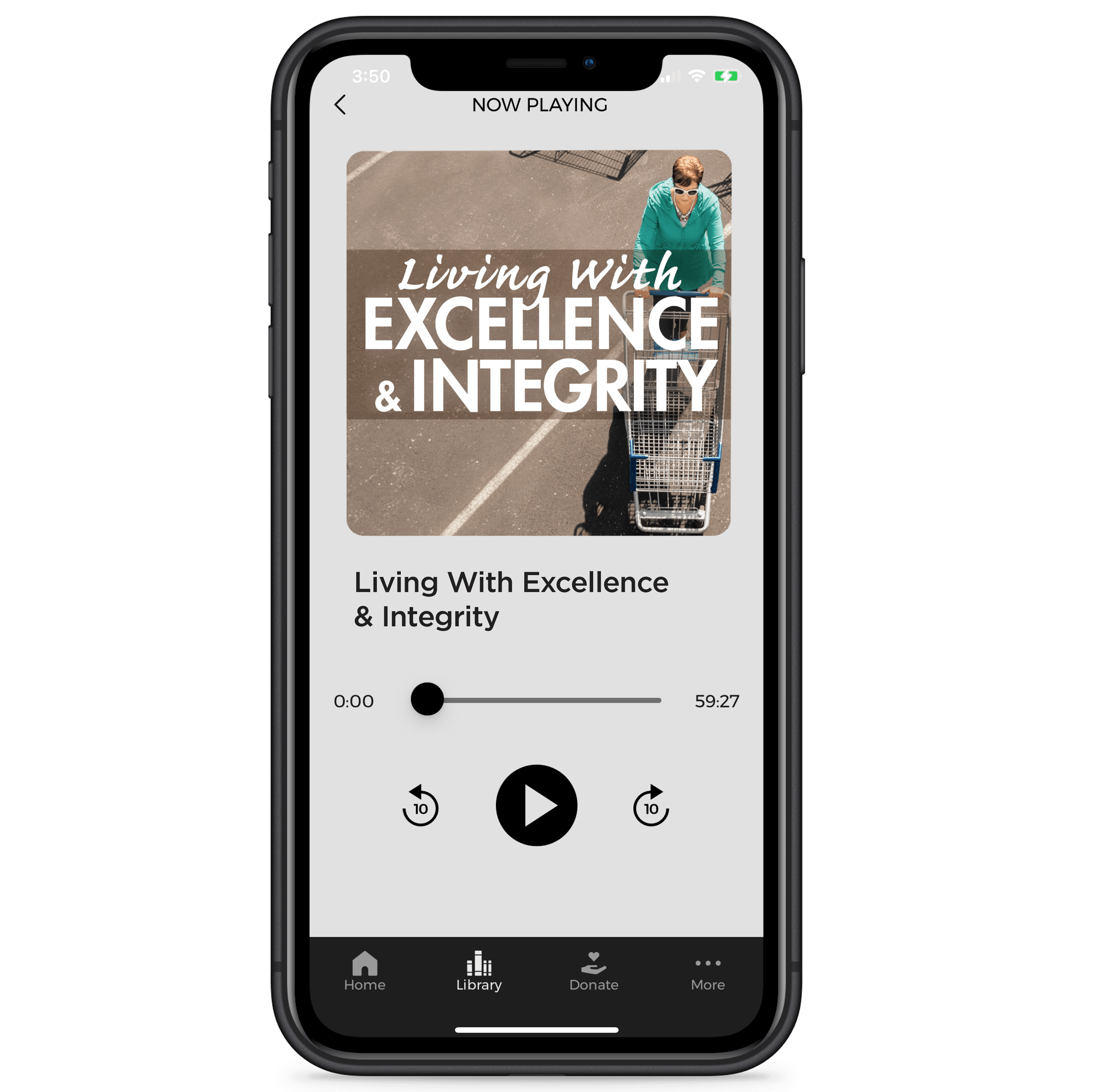 Living With Excellence And Integrity - Digital Audio Teaching