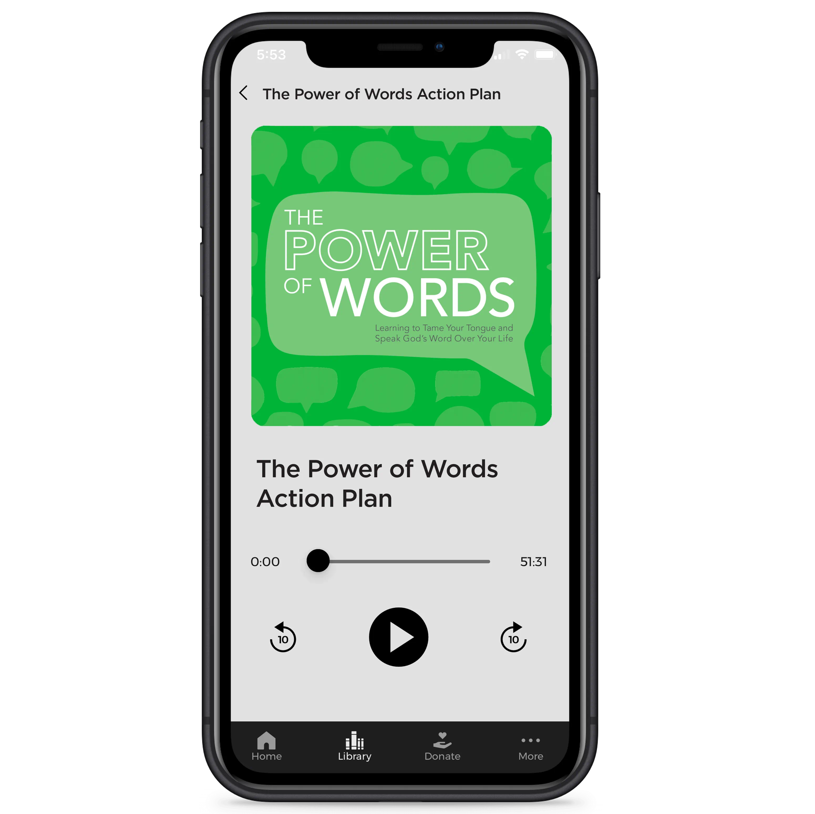 The Power of Words Action Plan - Digital Bundle