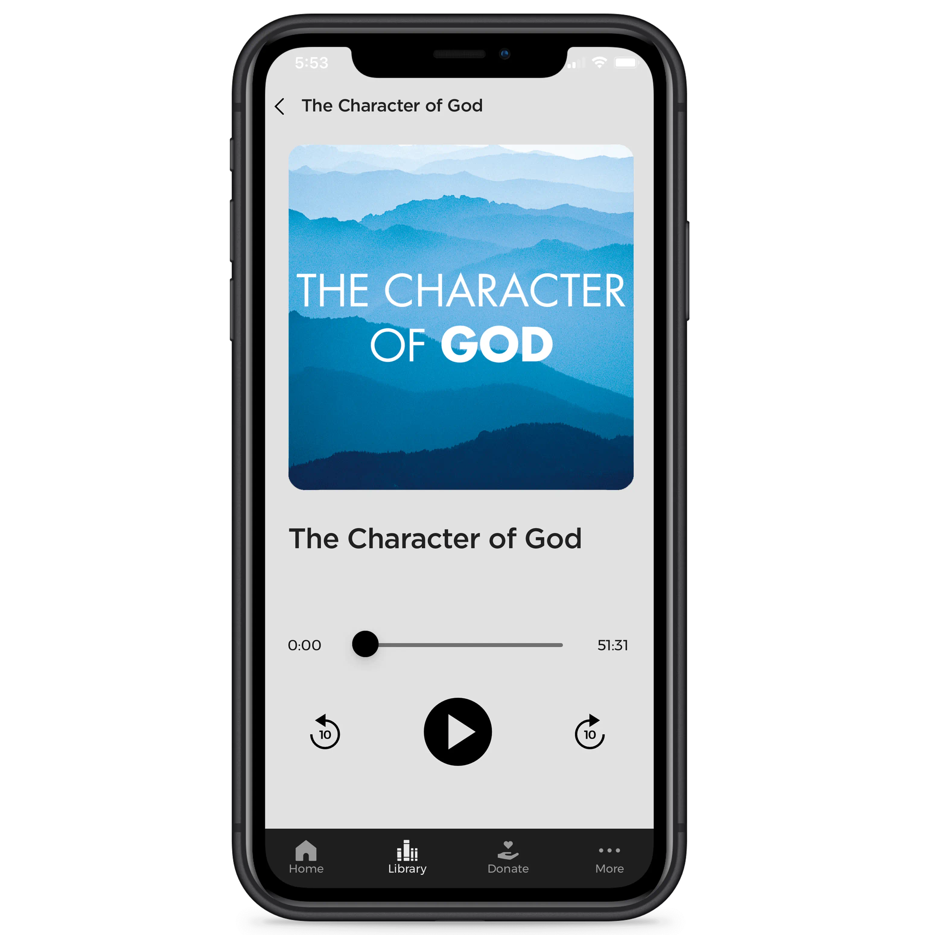 The Character of God - Digital Audio Teaching
