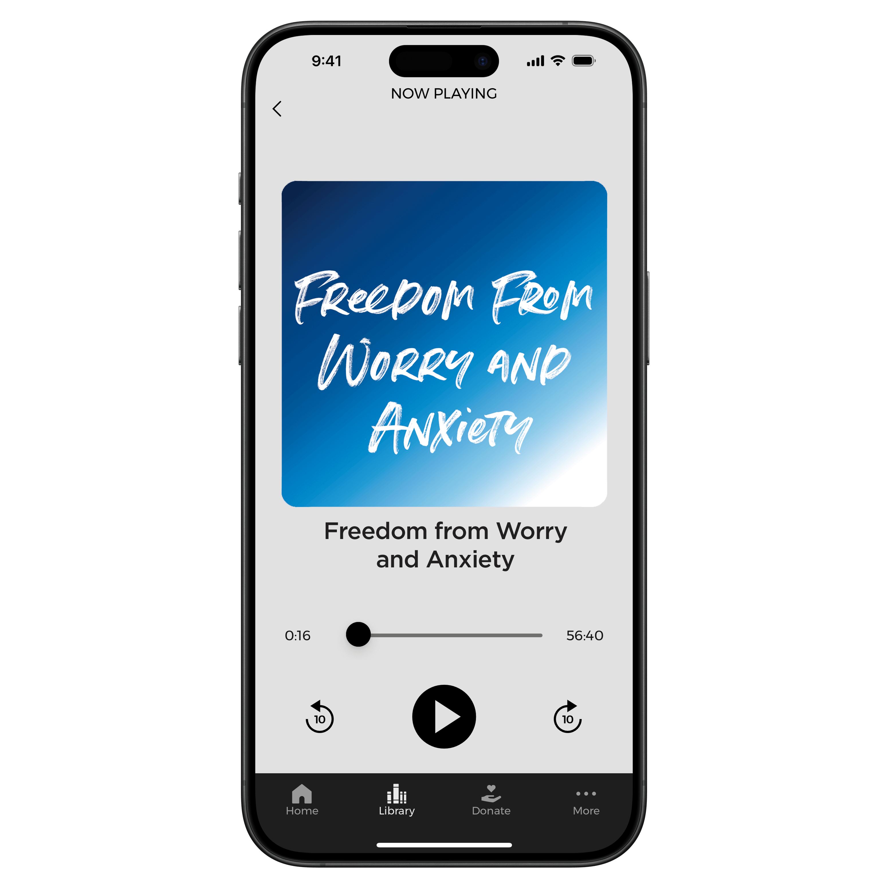 Freedom from Worry and Anxiety - Digital Audio Teaching