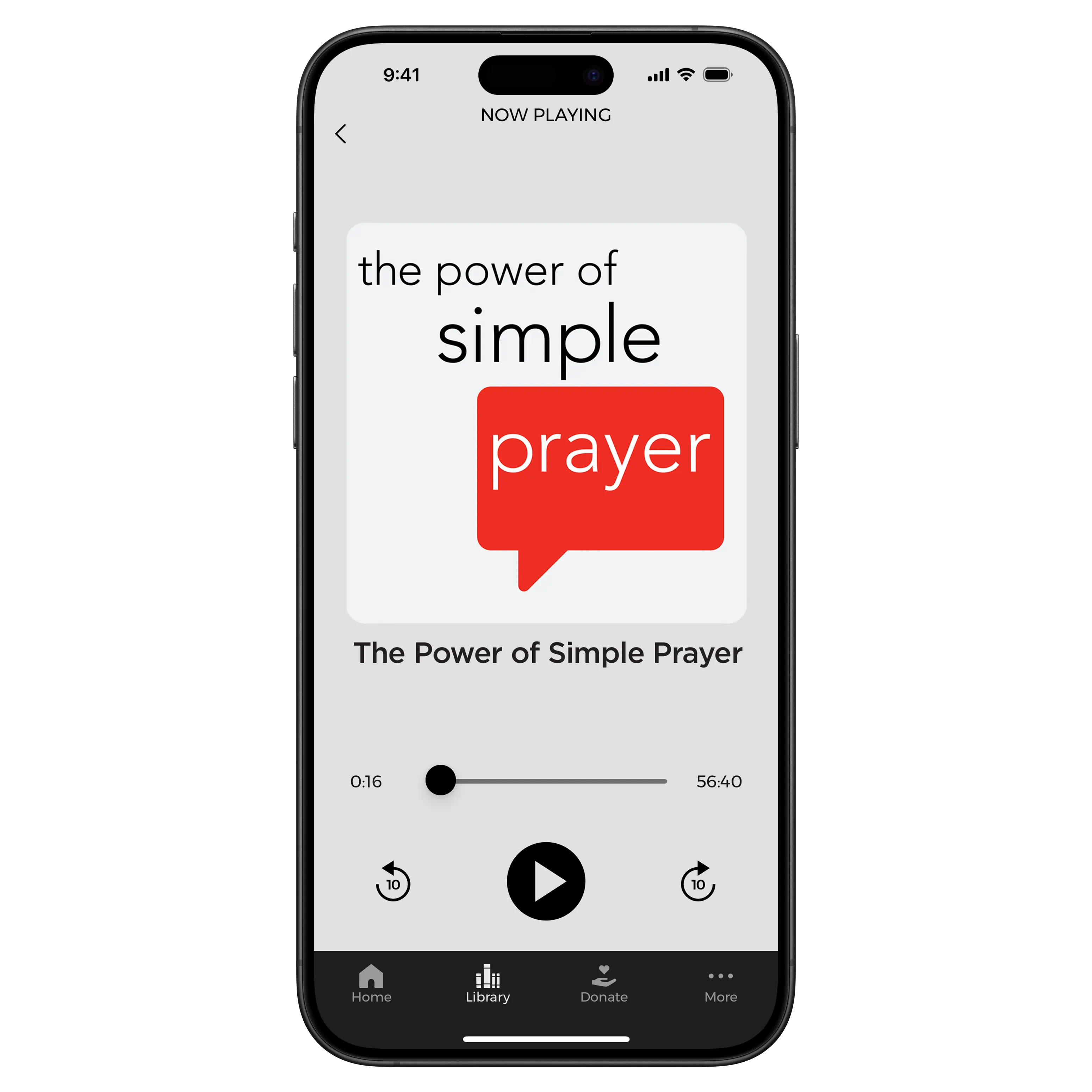 The Power of Simple Prayer – Digital Audio Teaching