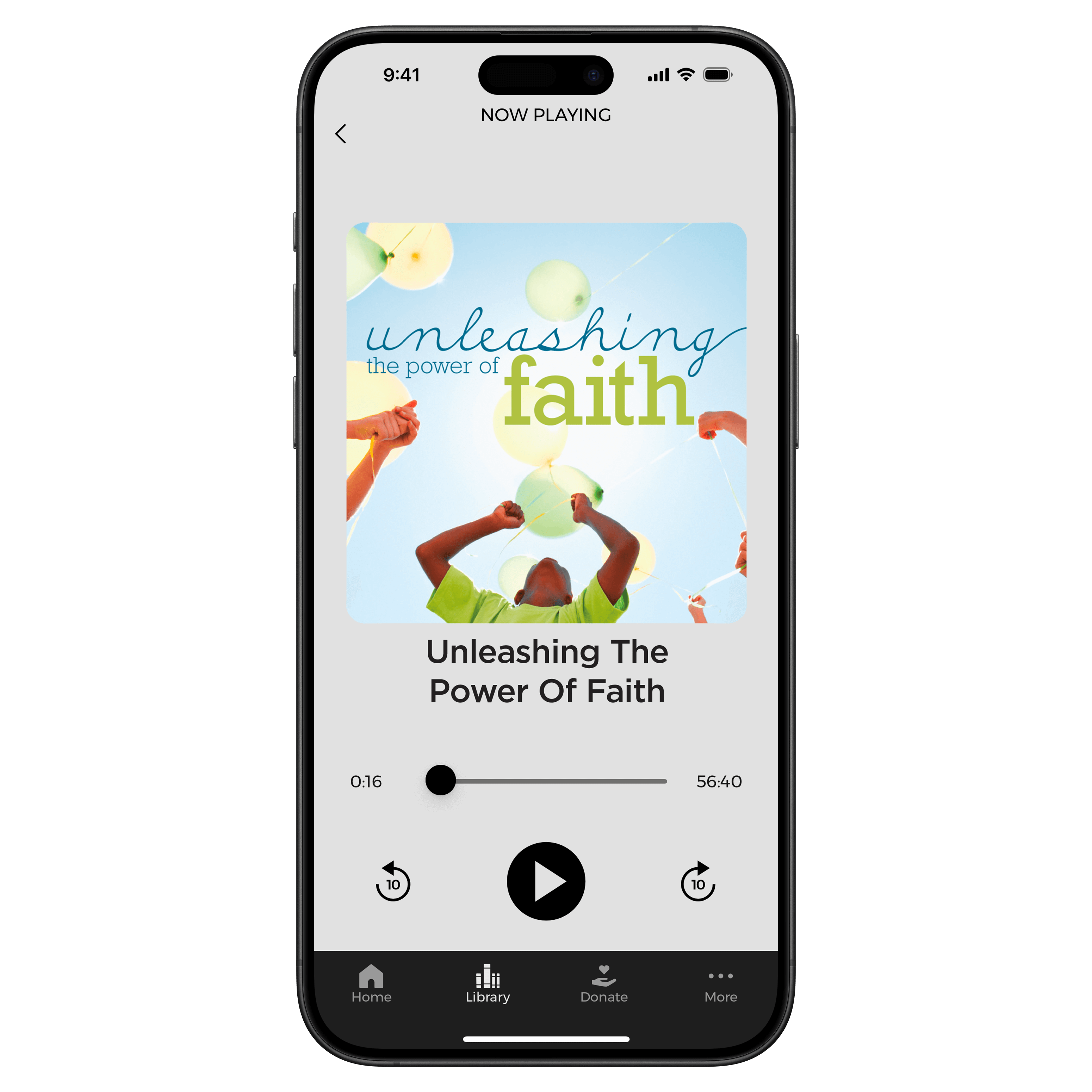 Unleashing the Power of Faith - Digital Audio Teaching