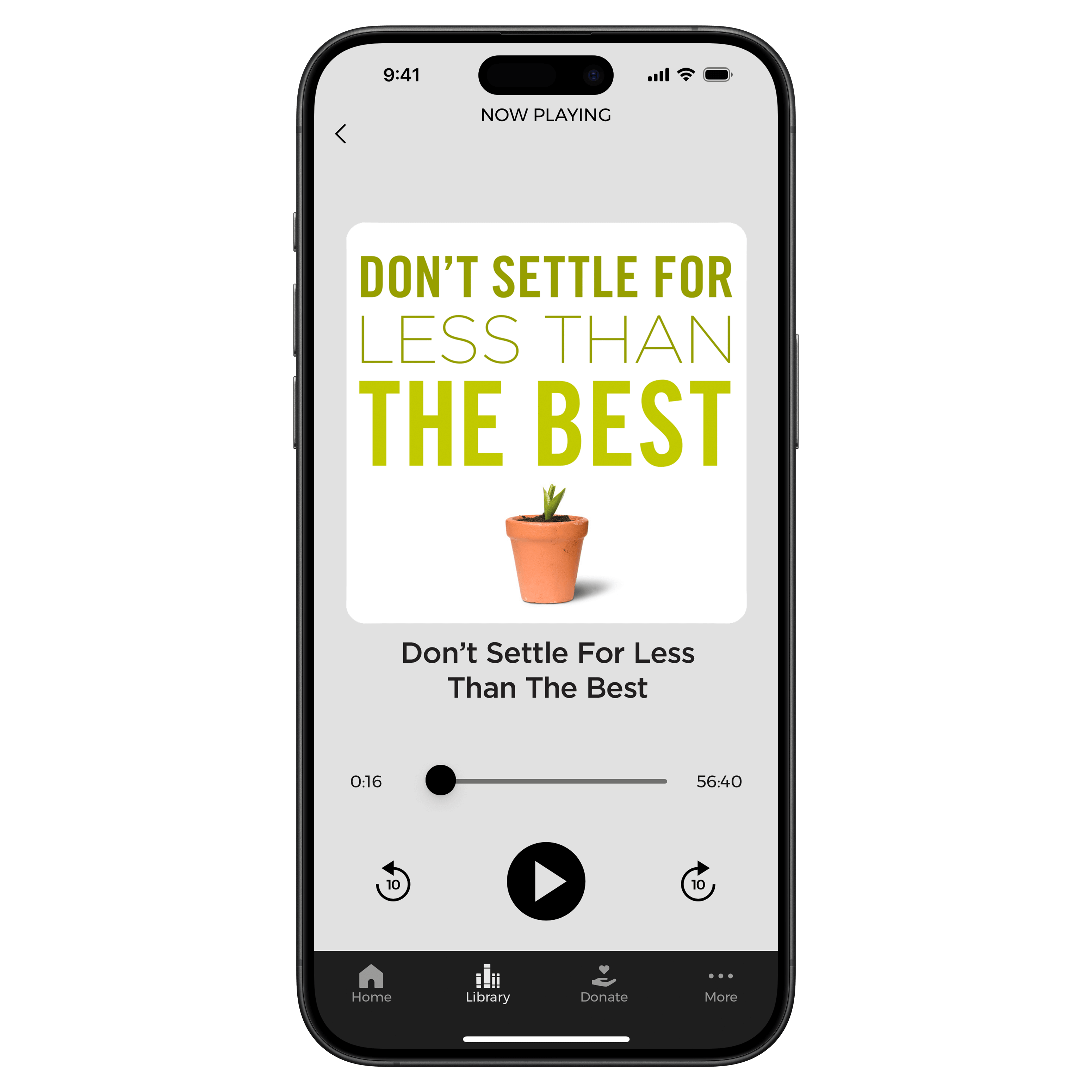 Don't Settle for Less Than the Best - Digital Audio Teaching
