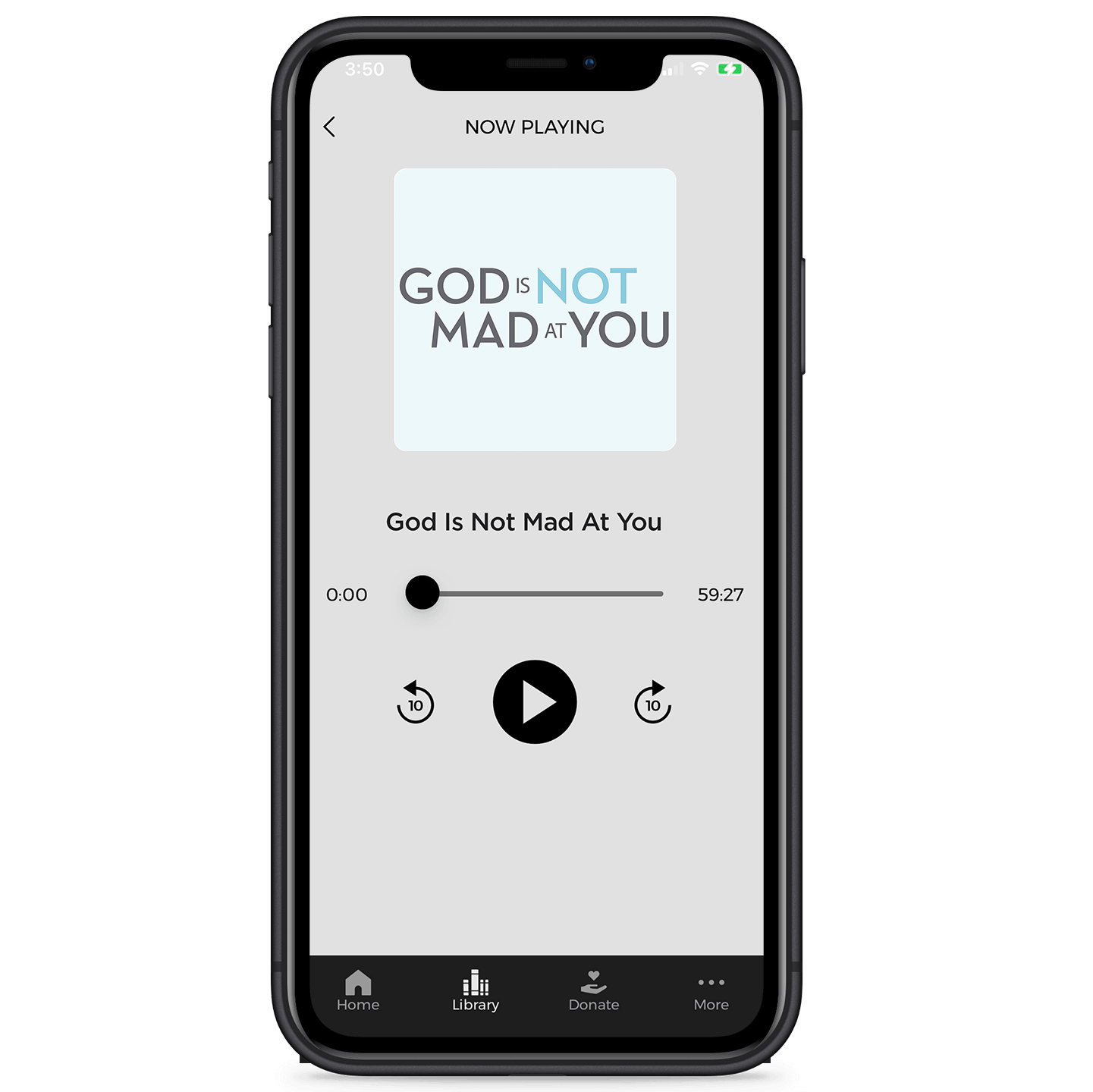 God Is Not Mad At You - Digital Audio Teaching