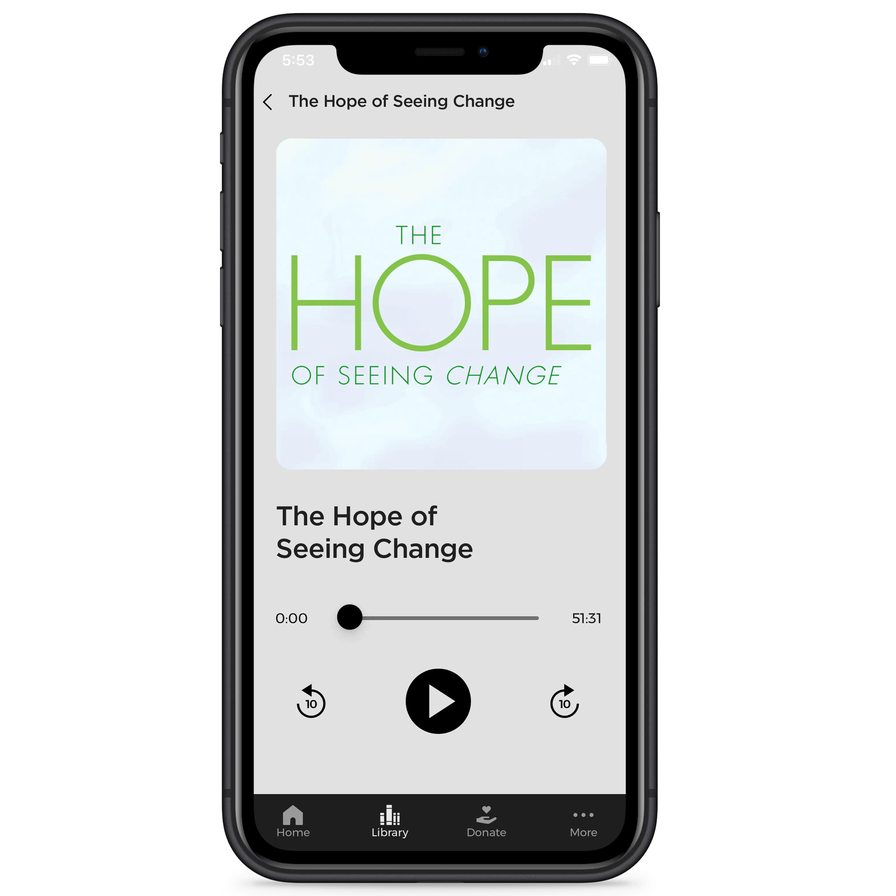 The Hope of Seeing Change - Digital Audio Teaching