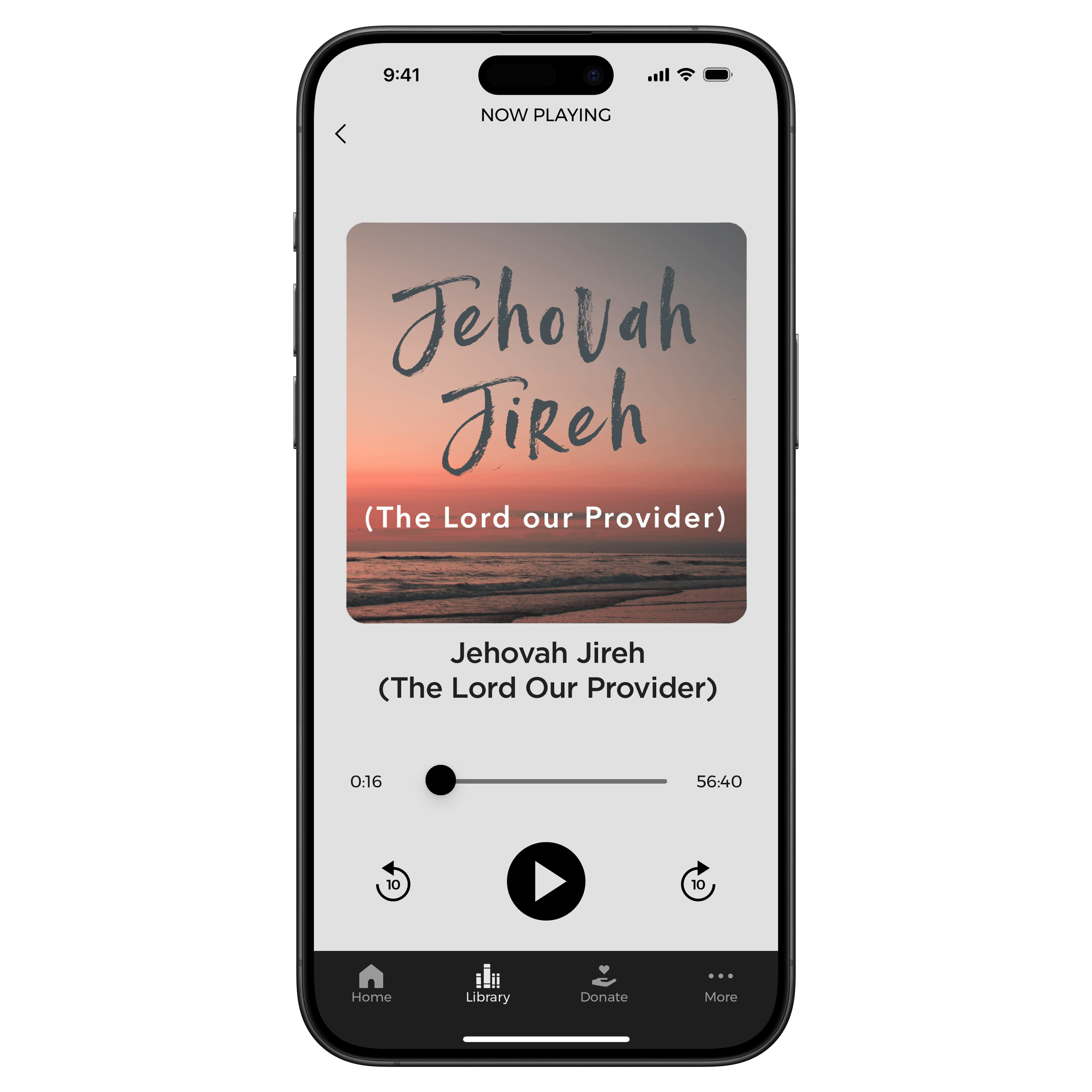 Jehovah Jireh (The Lord Our Provider) - Digital Audio Teaching