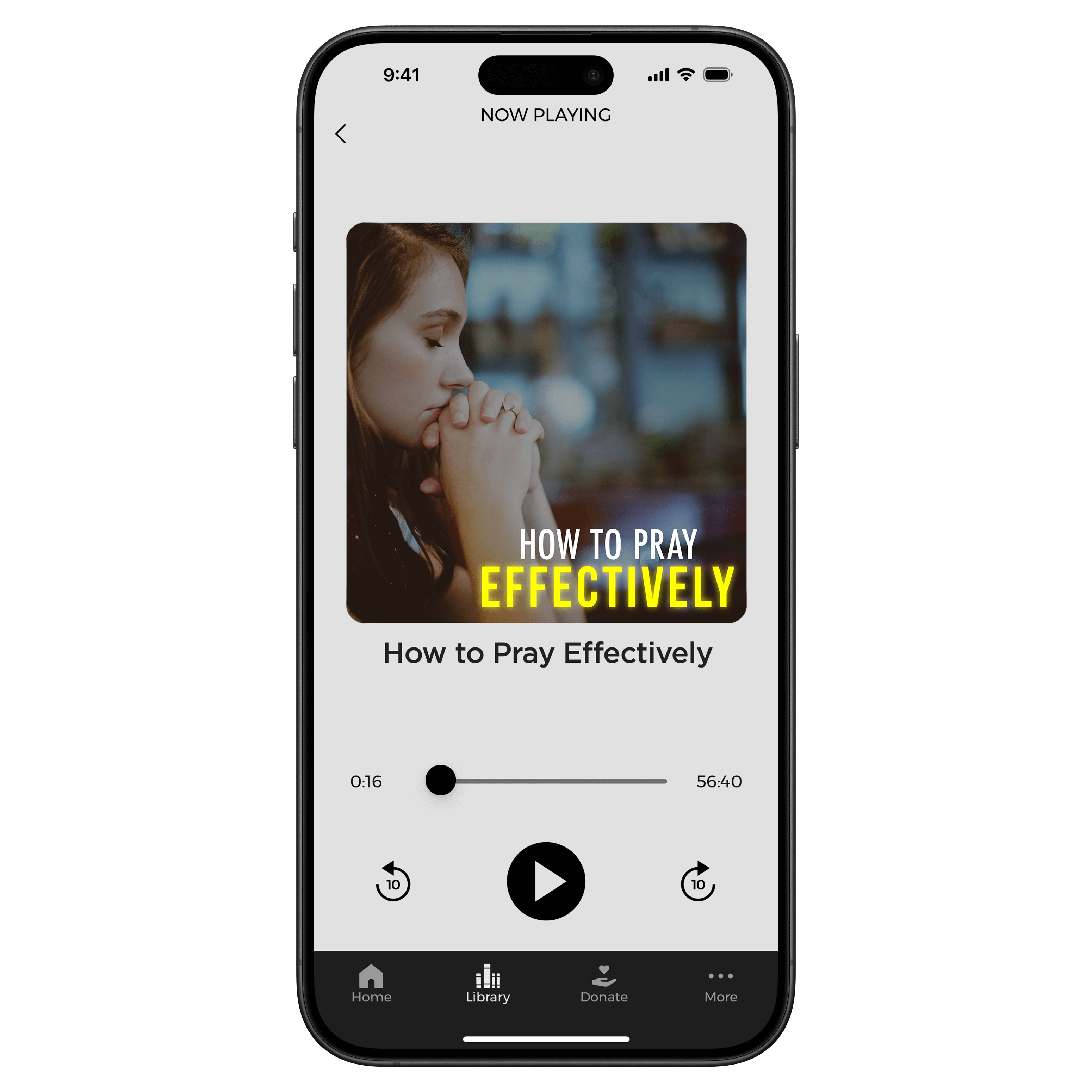 How to pray effectively digital audio teaching