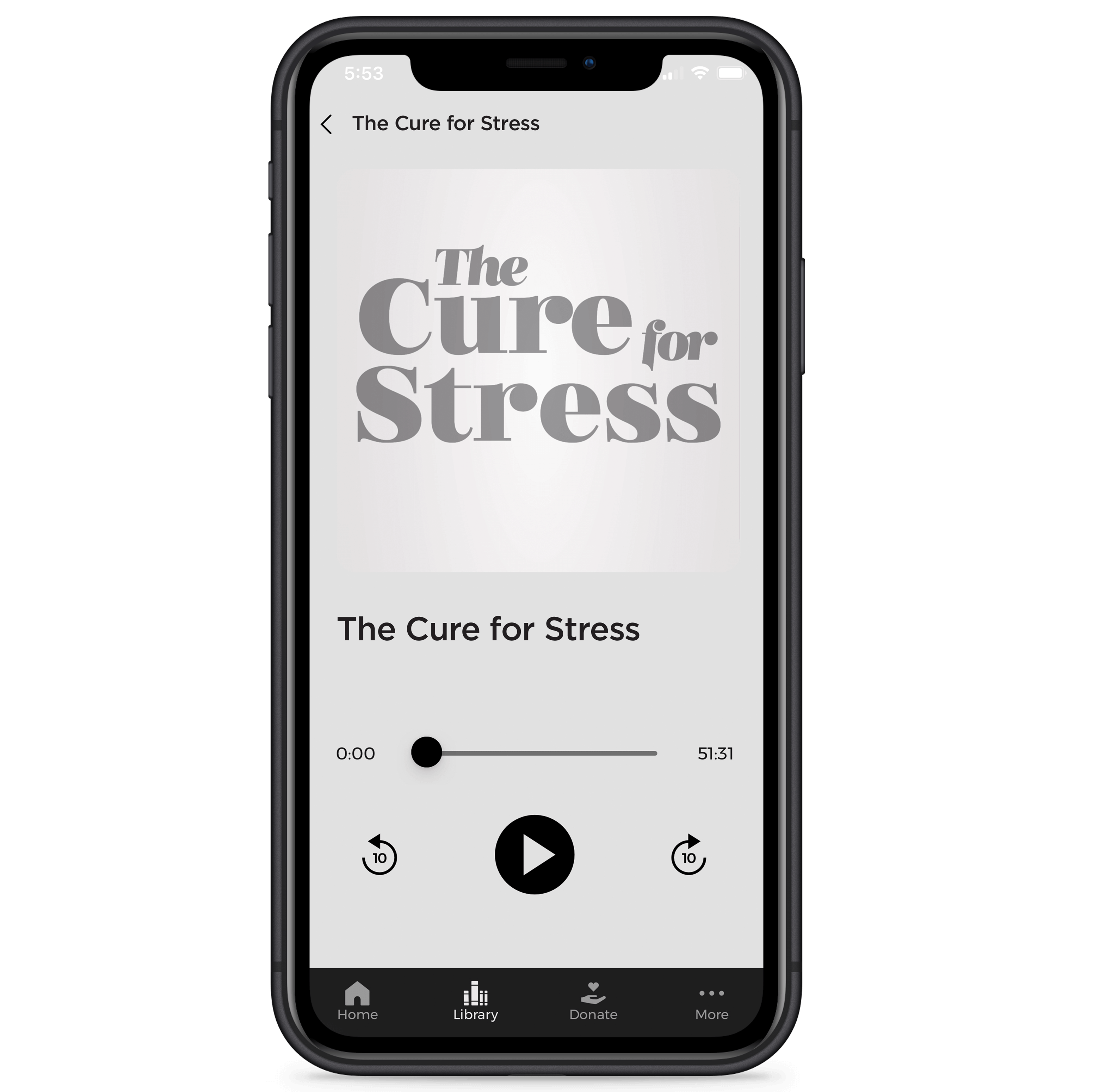 The Cure for Stress - Digital Audio Teaching