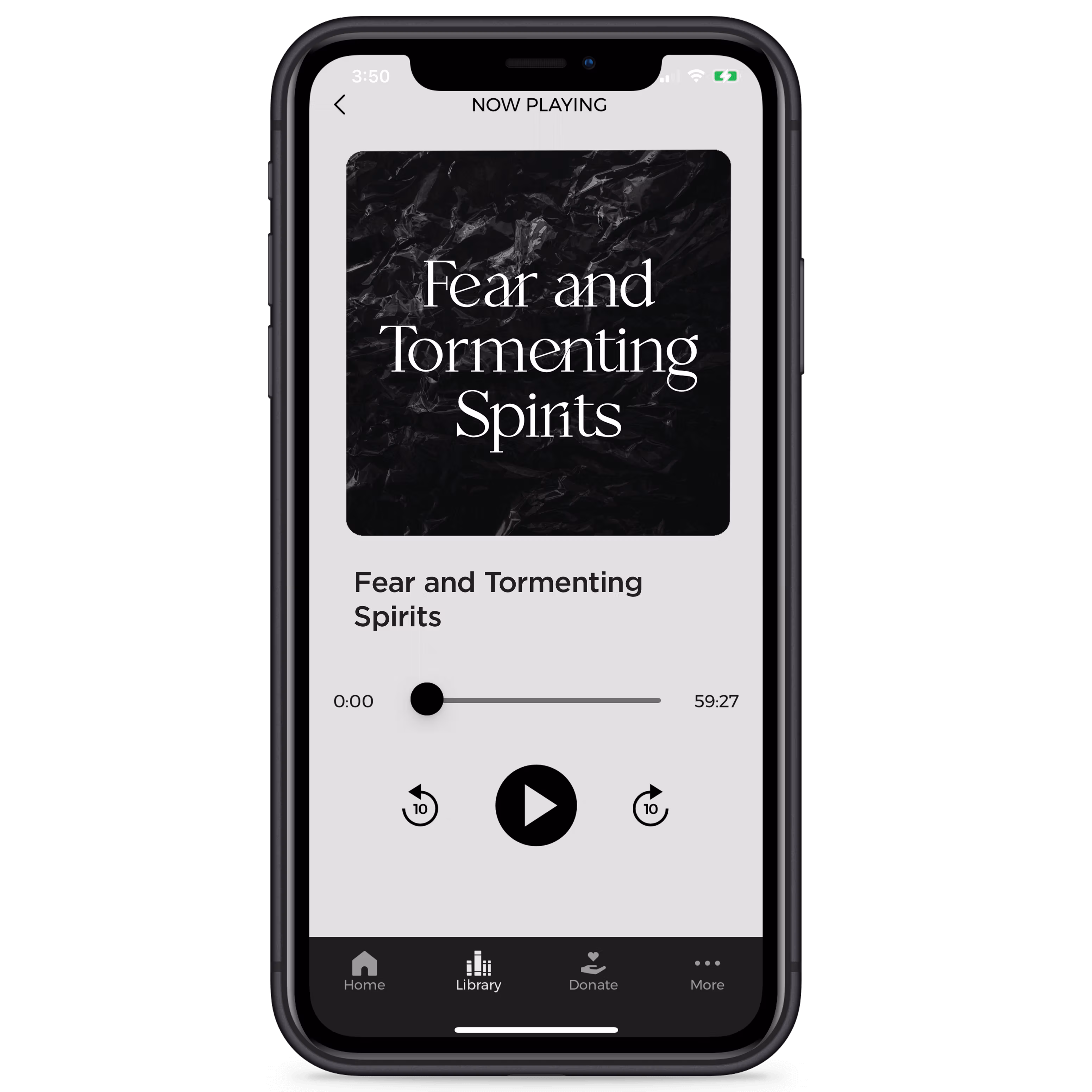 Fear and Tormenting Spirits - Digital Audio Teaching