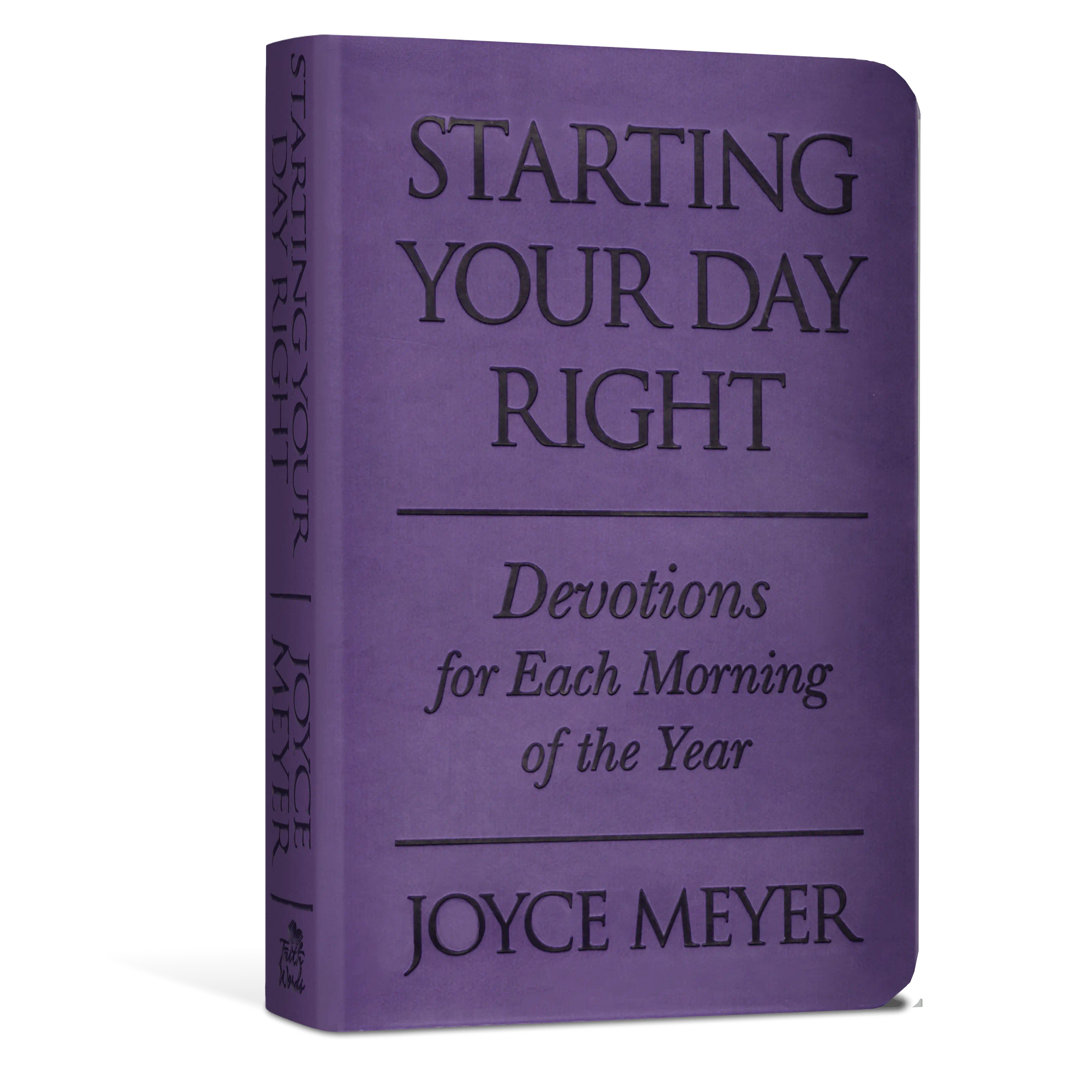 Starting Your Day Right Devotional (Purple)