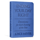 Ending Your Day Right Devotional (Blue)