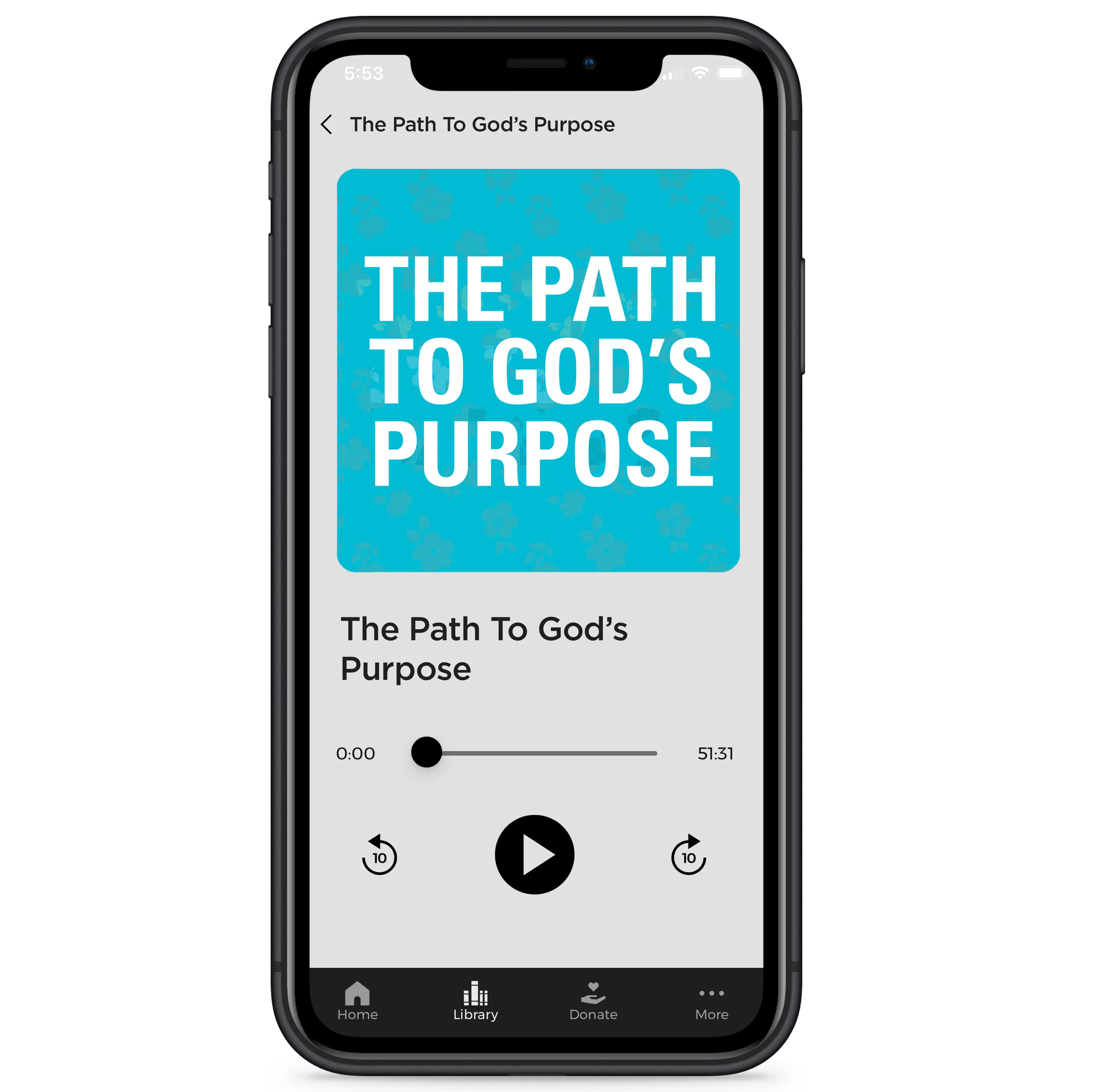 The Path to God's Purpose – Digital Audio Teaching