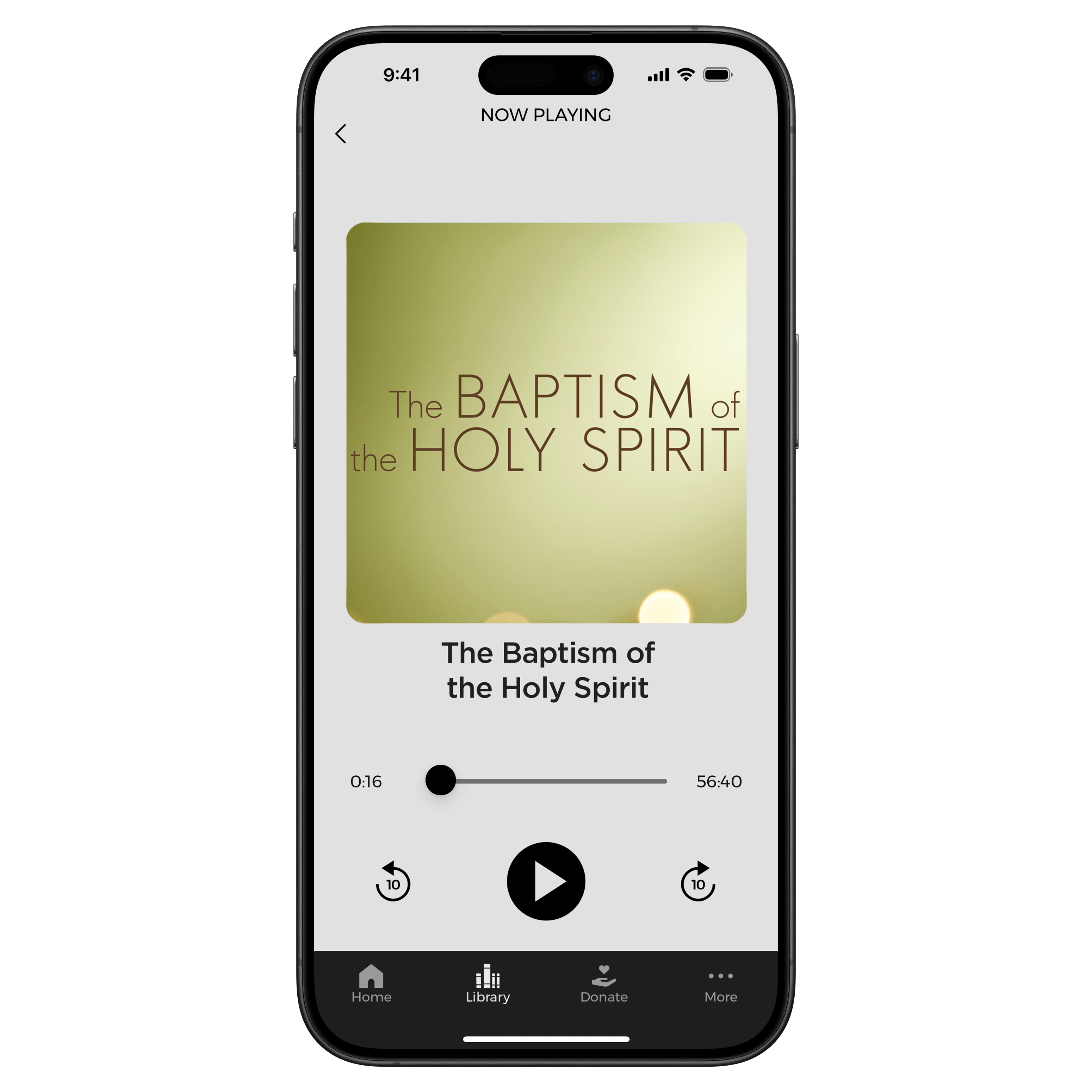 The Baptism of the Holy Spirit - Digital Audio Teaching