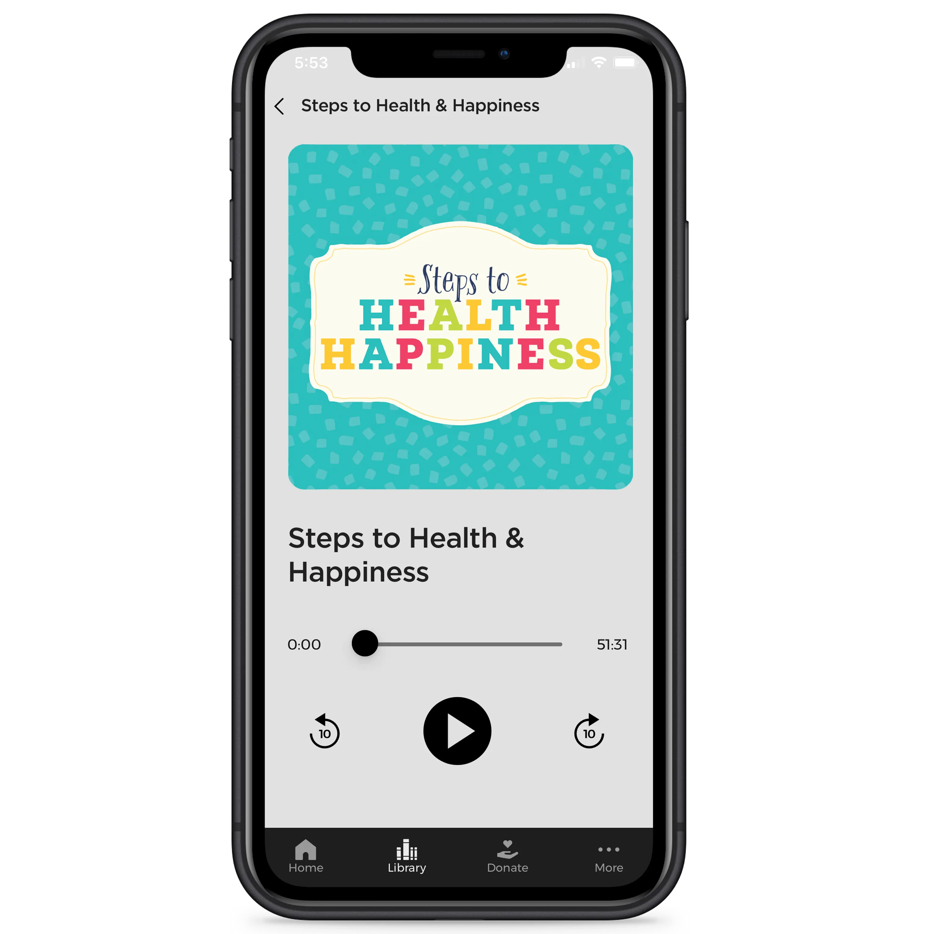 Steps to Health and Happiness - Audio Download