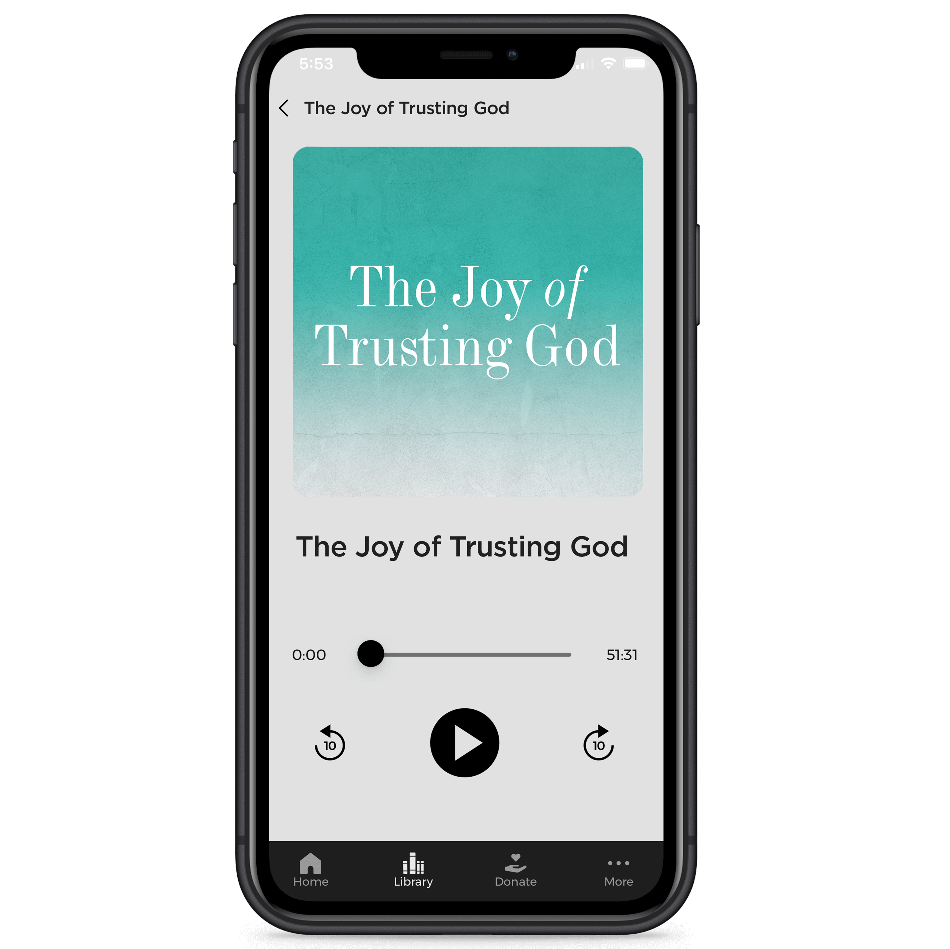 The Joy of Trusting God - Digital Audio Teaching