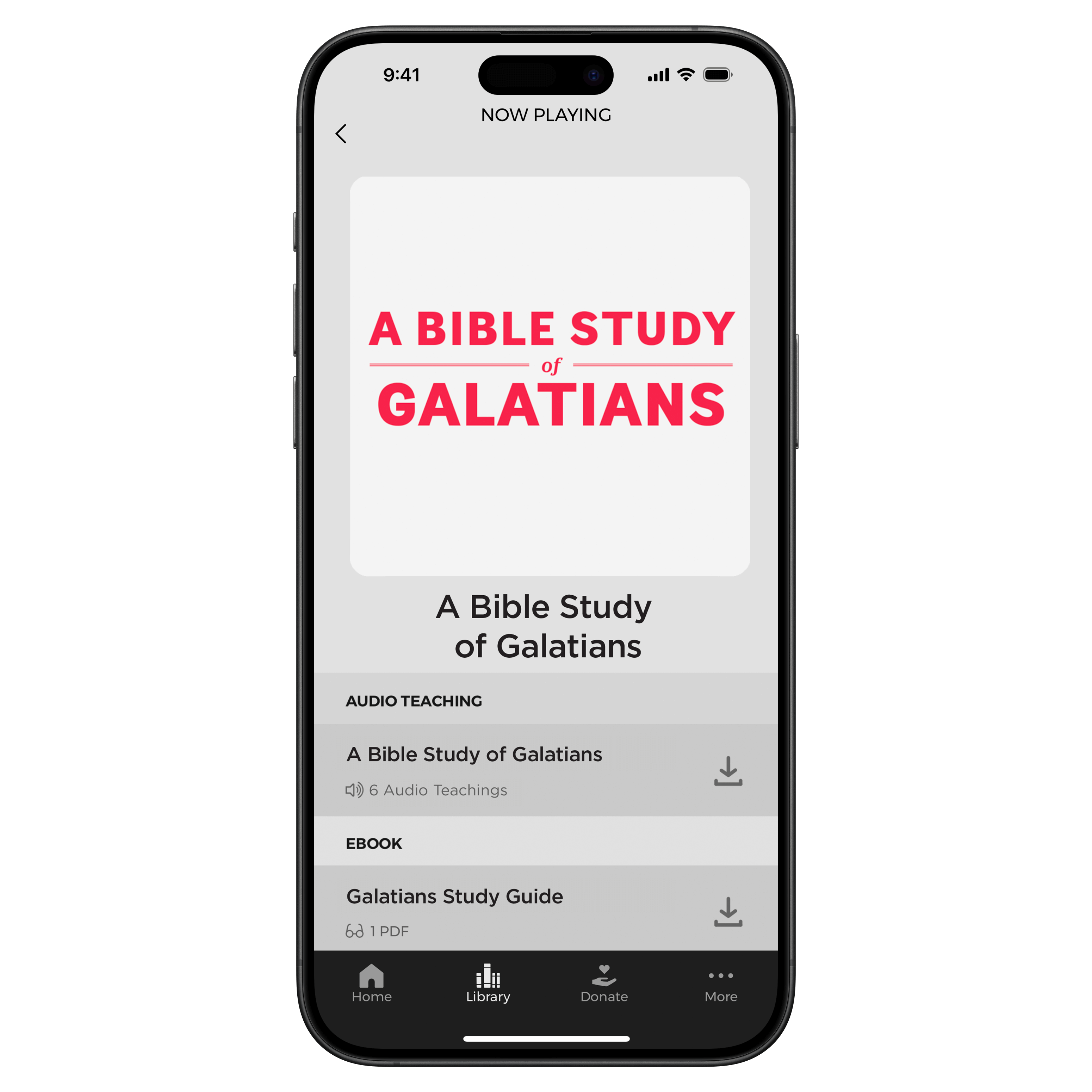 A Bible Study of Galatians Action Plan - Digital Bundle