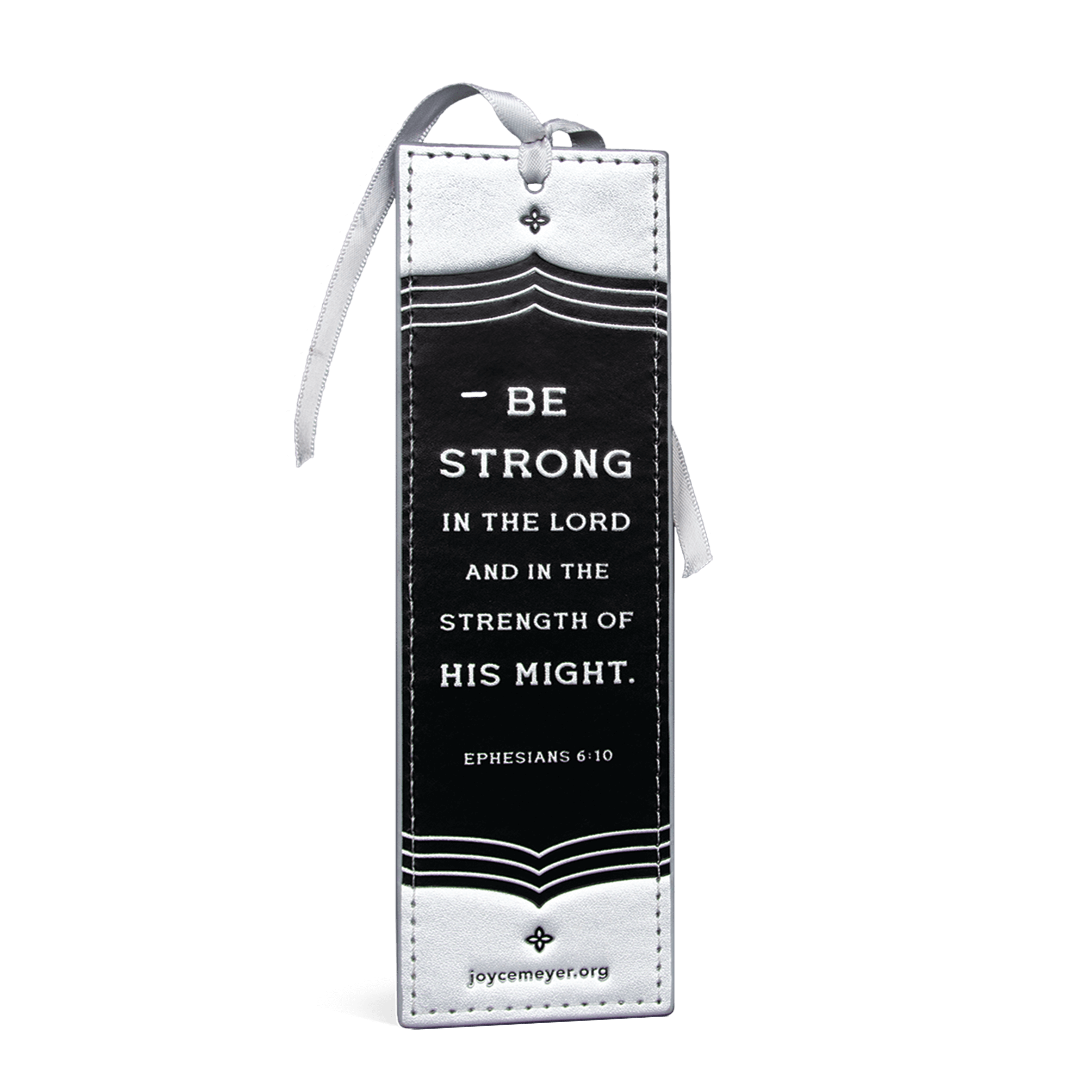 Be strong leather bookmark