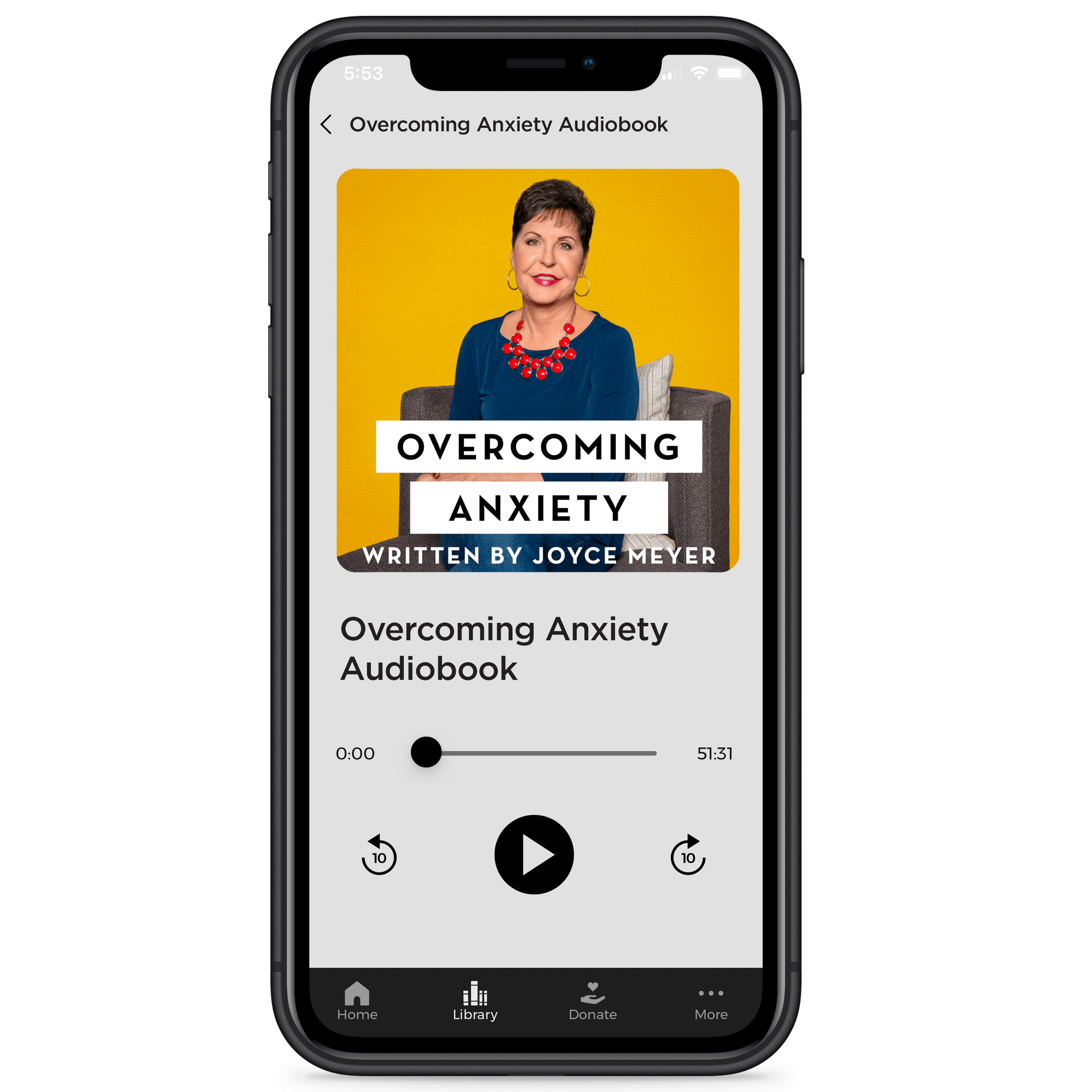 Overcoming Anxiety - Audio Book