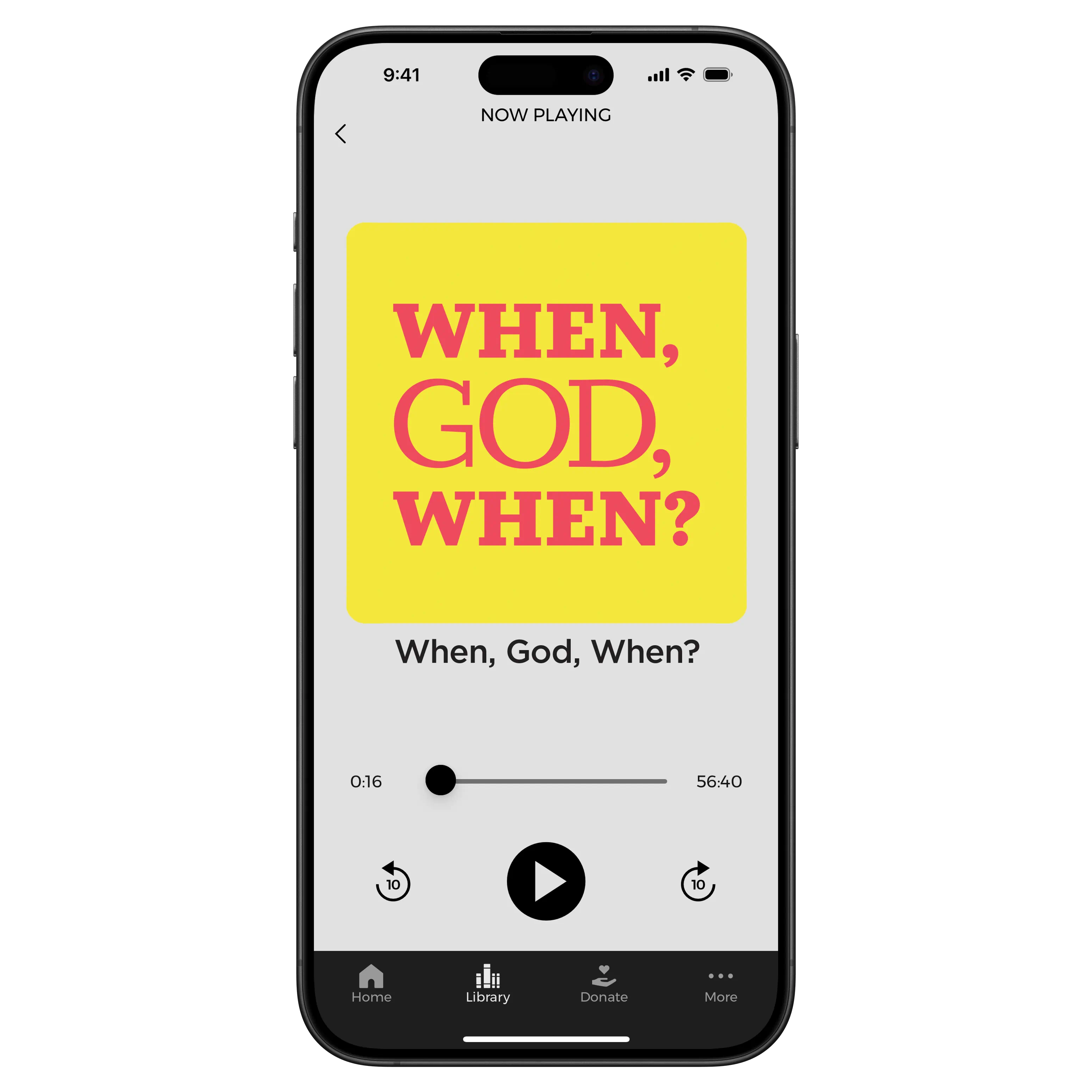 When, God, When? - Digital Audio Teaching