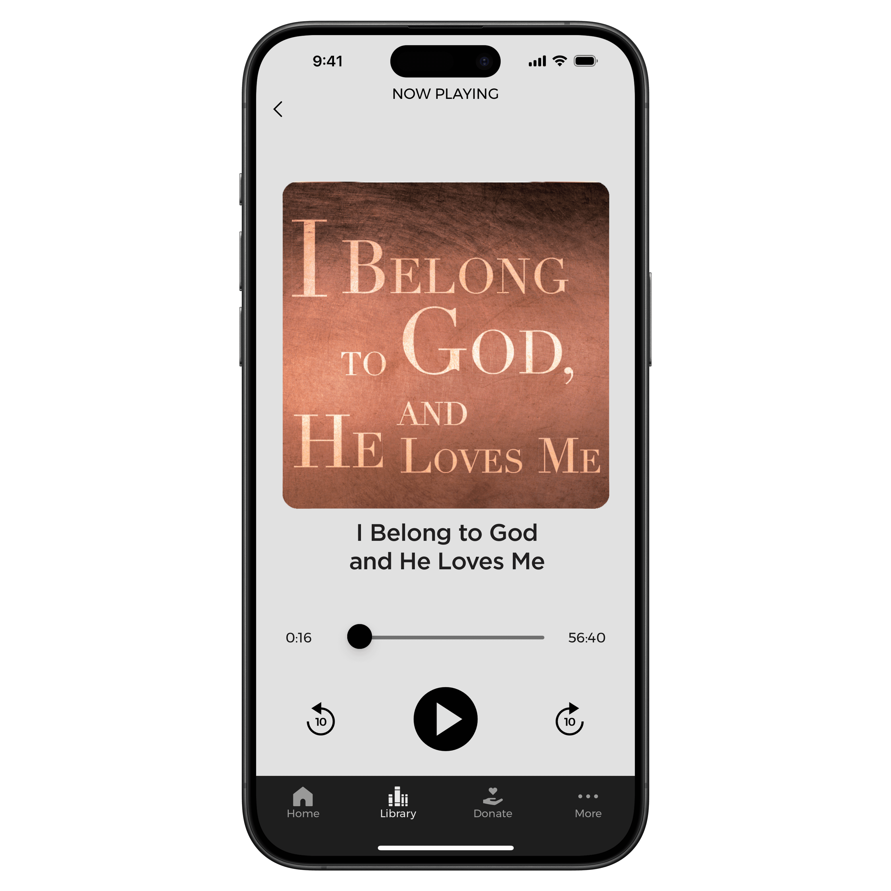 I Belong to God and He Loves Me - Digital Audio Teaching