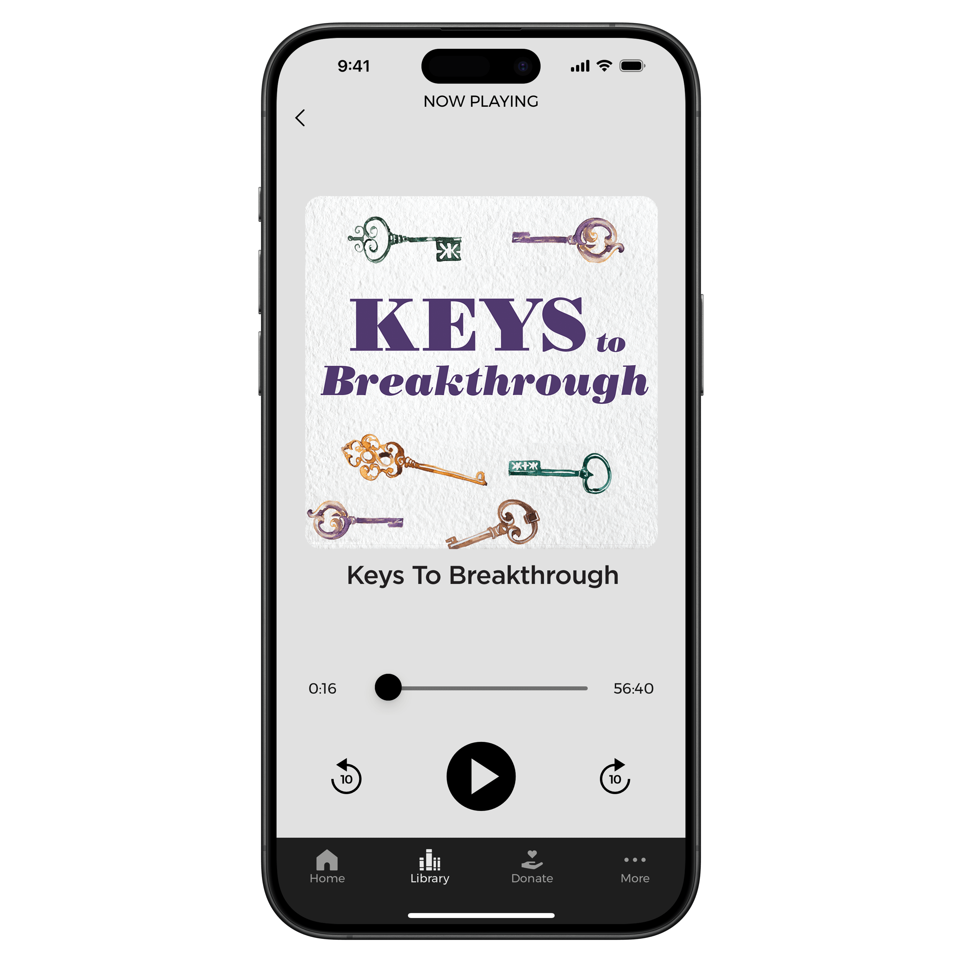 Keys to Breakthrough - Digital Audio Teaching