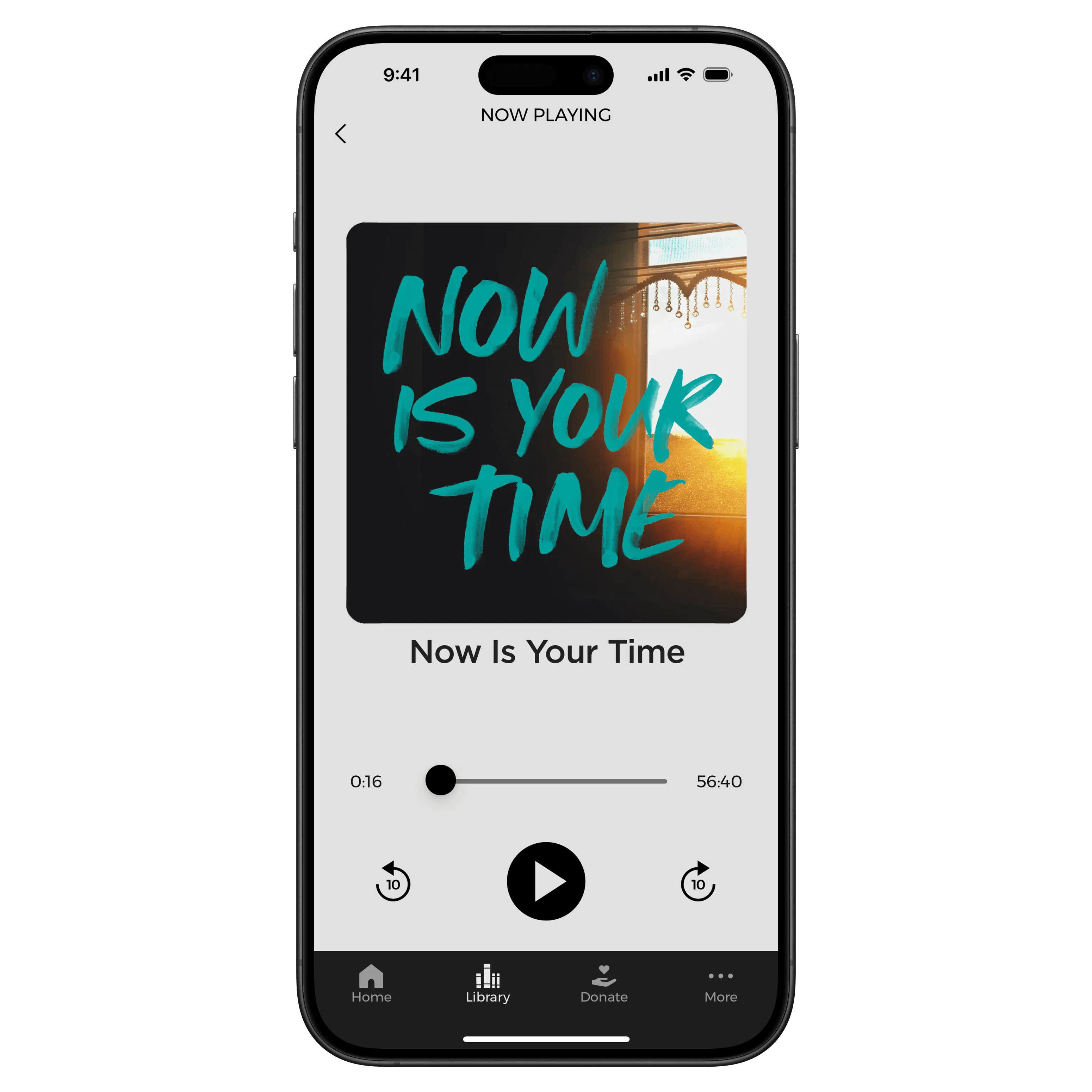 Now Is Your Time – Digital Audio Teaching