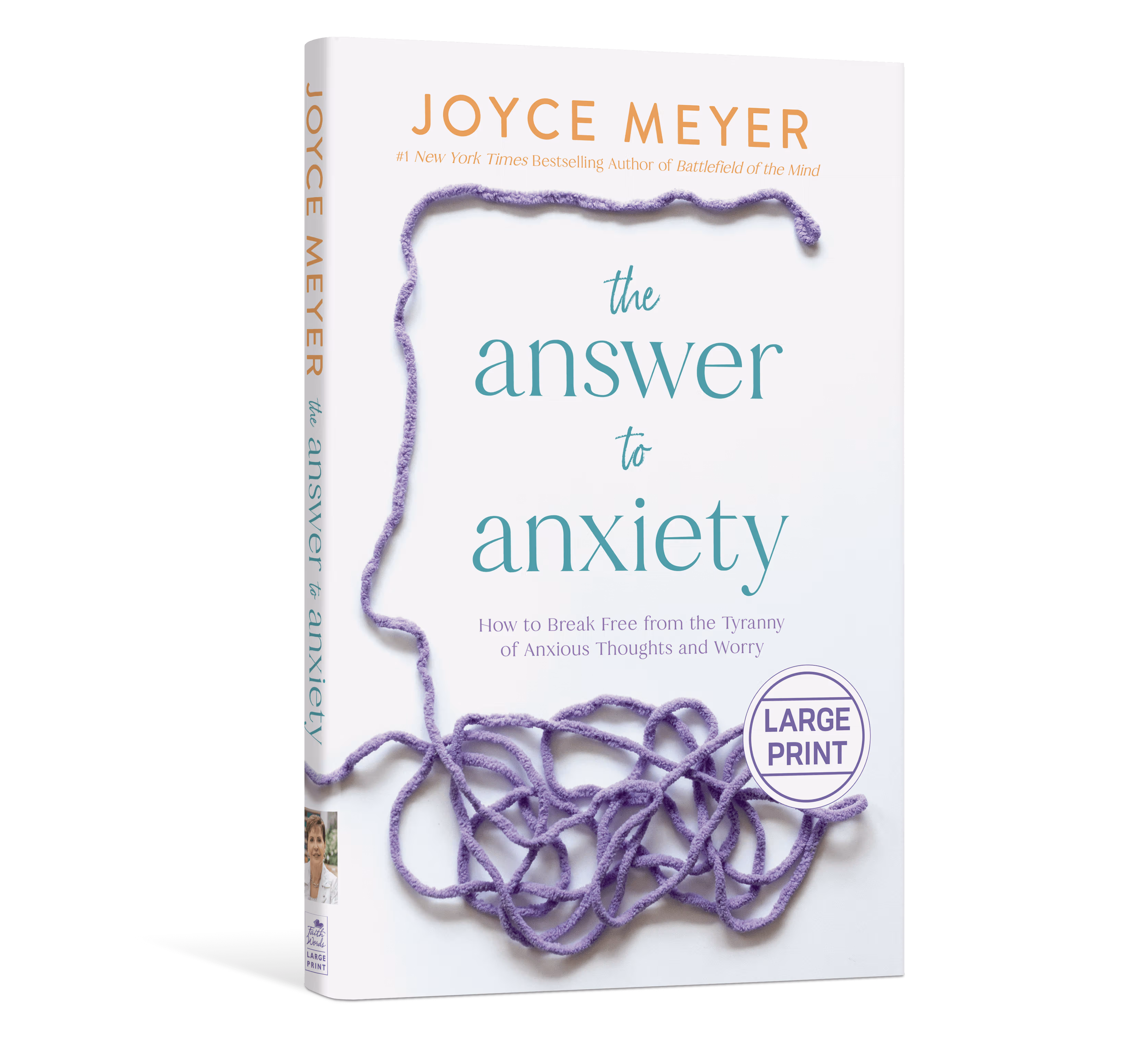 The answer to anxiety large print
