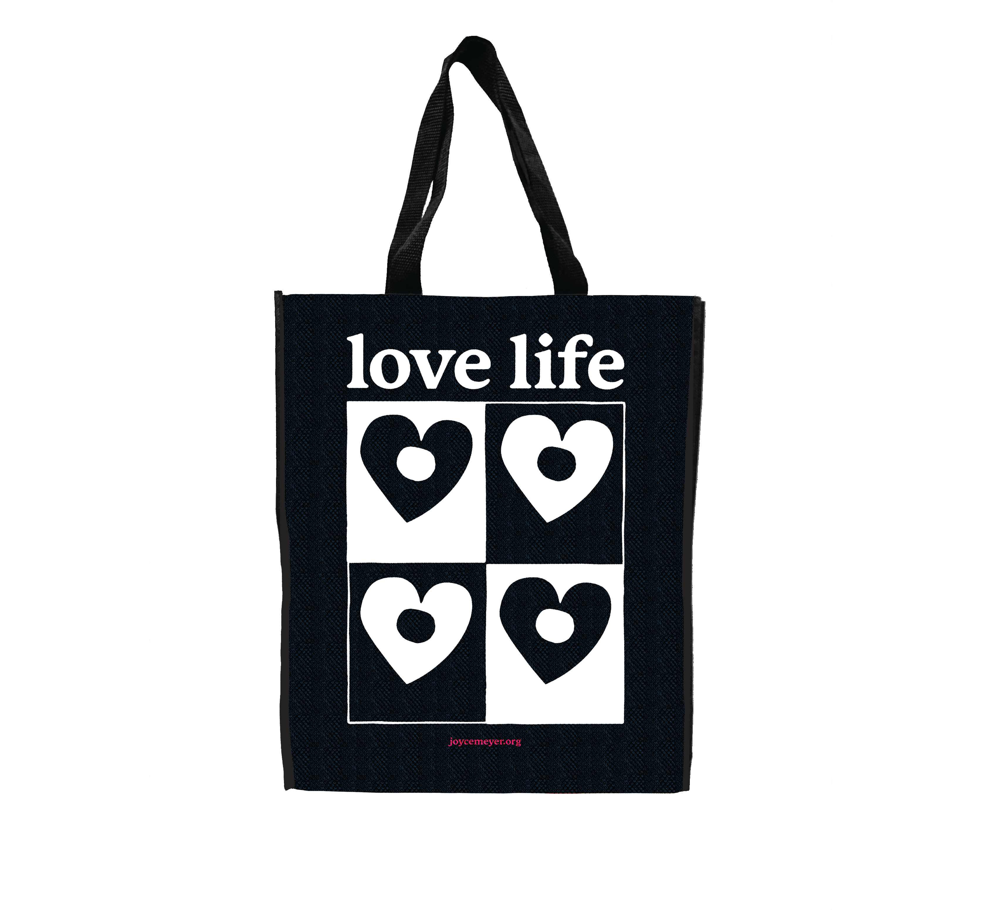 Love life icon tote