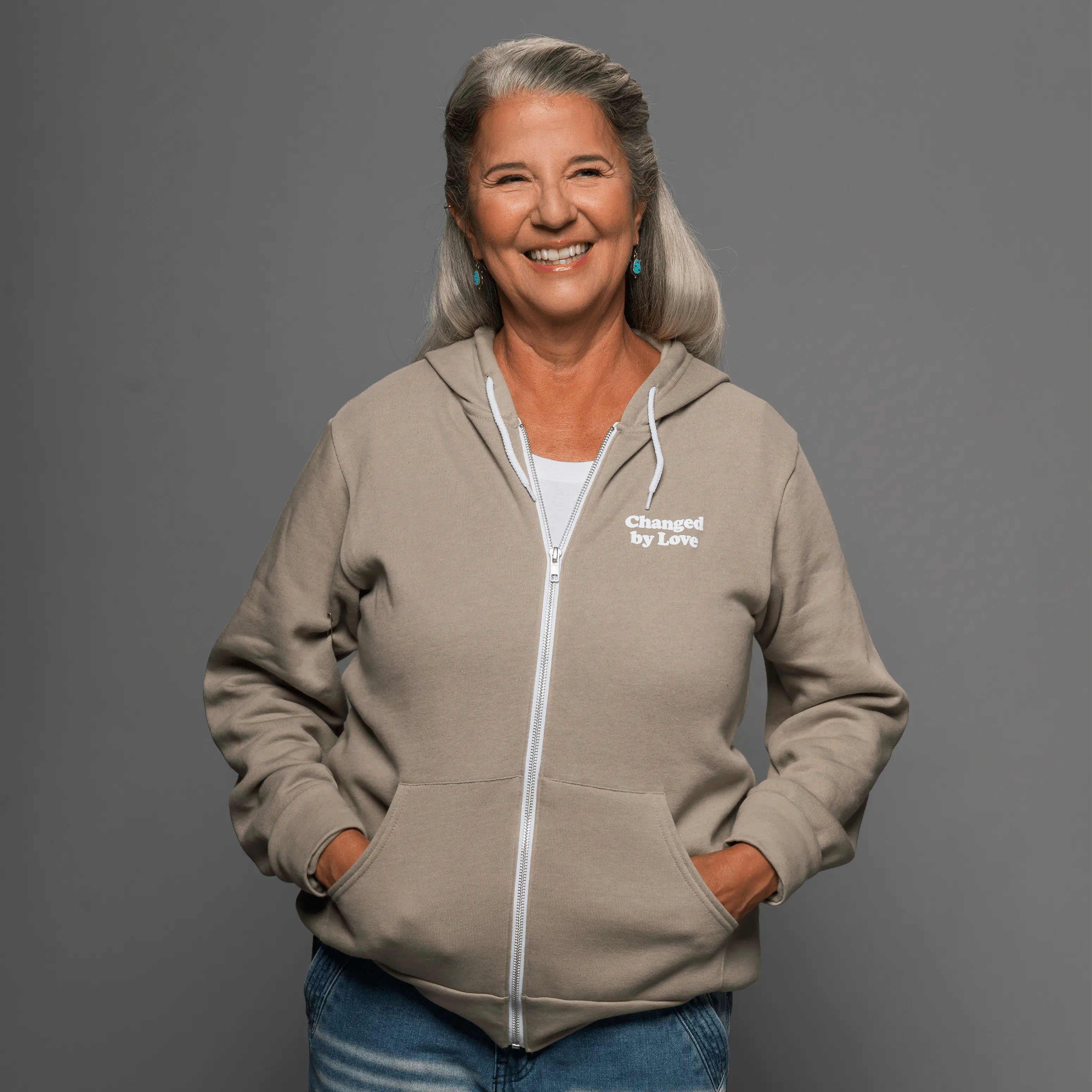 Changed by Love Hoodie – Heather Stone