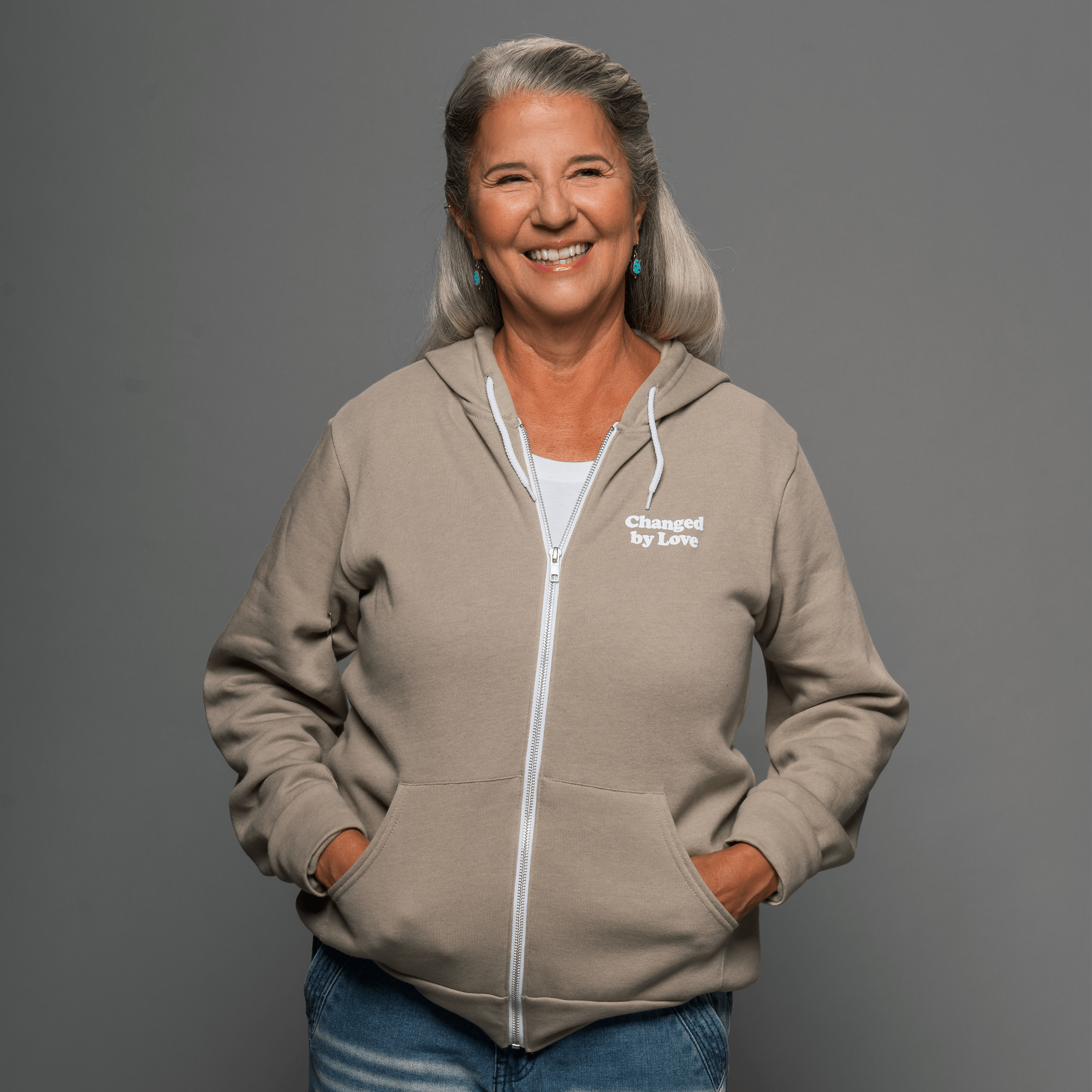Changed by Love Hoodie – Heather Stone