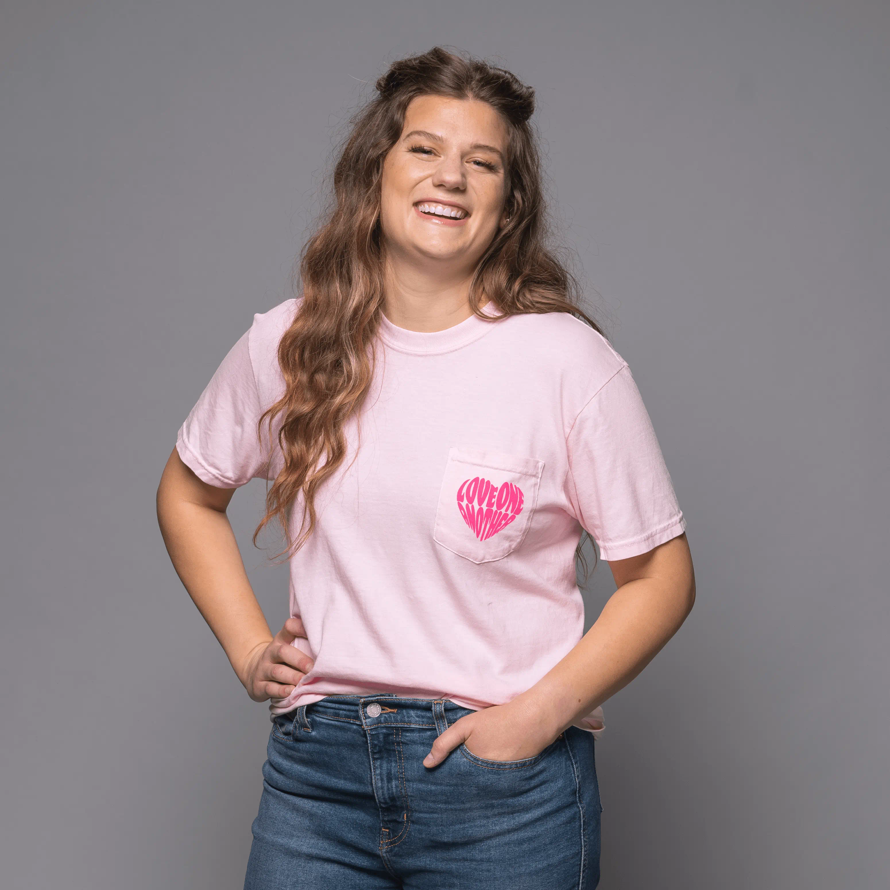 Above All Things Put on Love – Blossom Short Sleeve