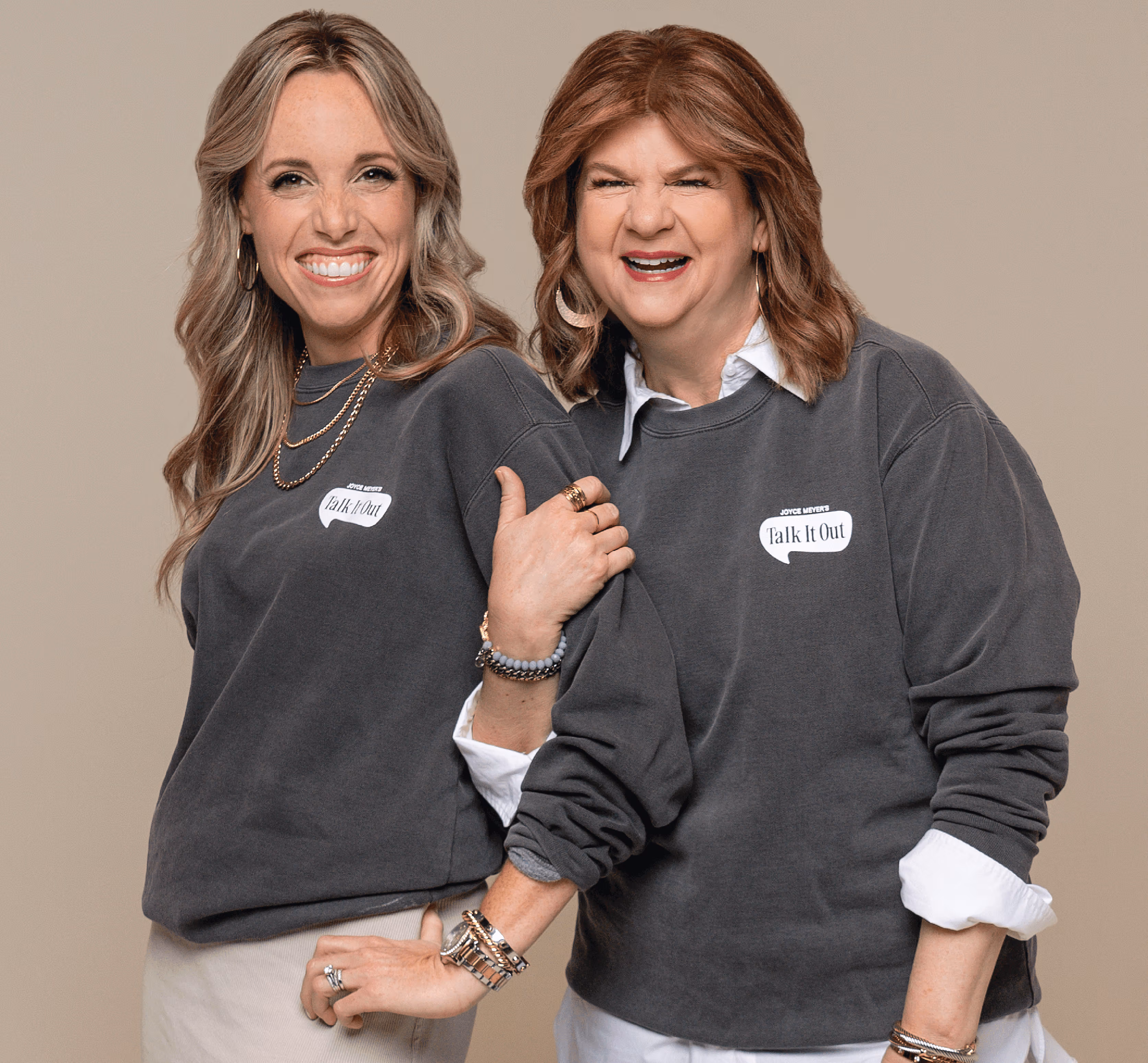 2025 Talk It Out Sweatshirt - Pepper