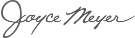 Joyce Meyer's signature